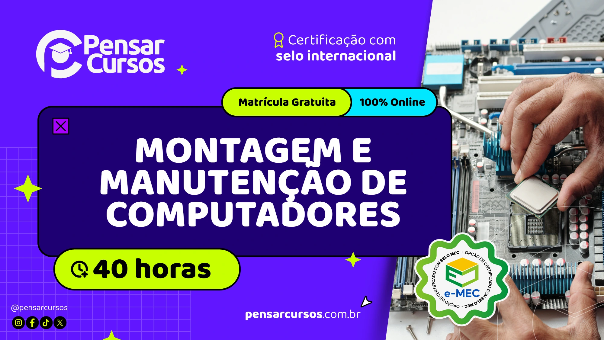 Montagem e Manutenção de Computadores