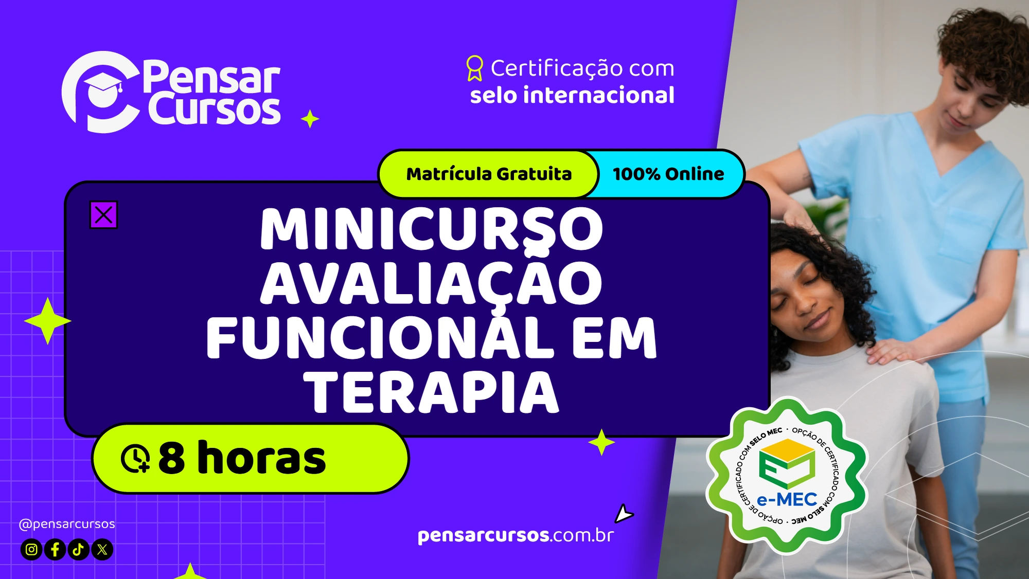 Minicurso Avaliação Funcional em Terapia