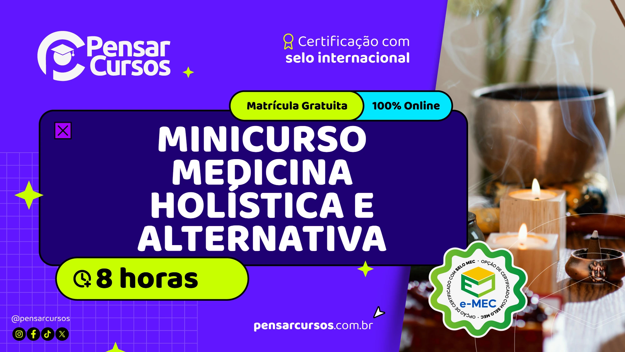 Minicurso Medicina Holística e Alternativa 