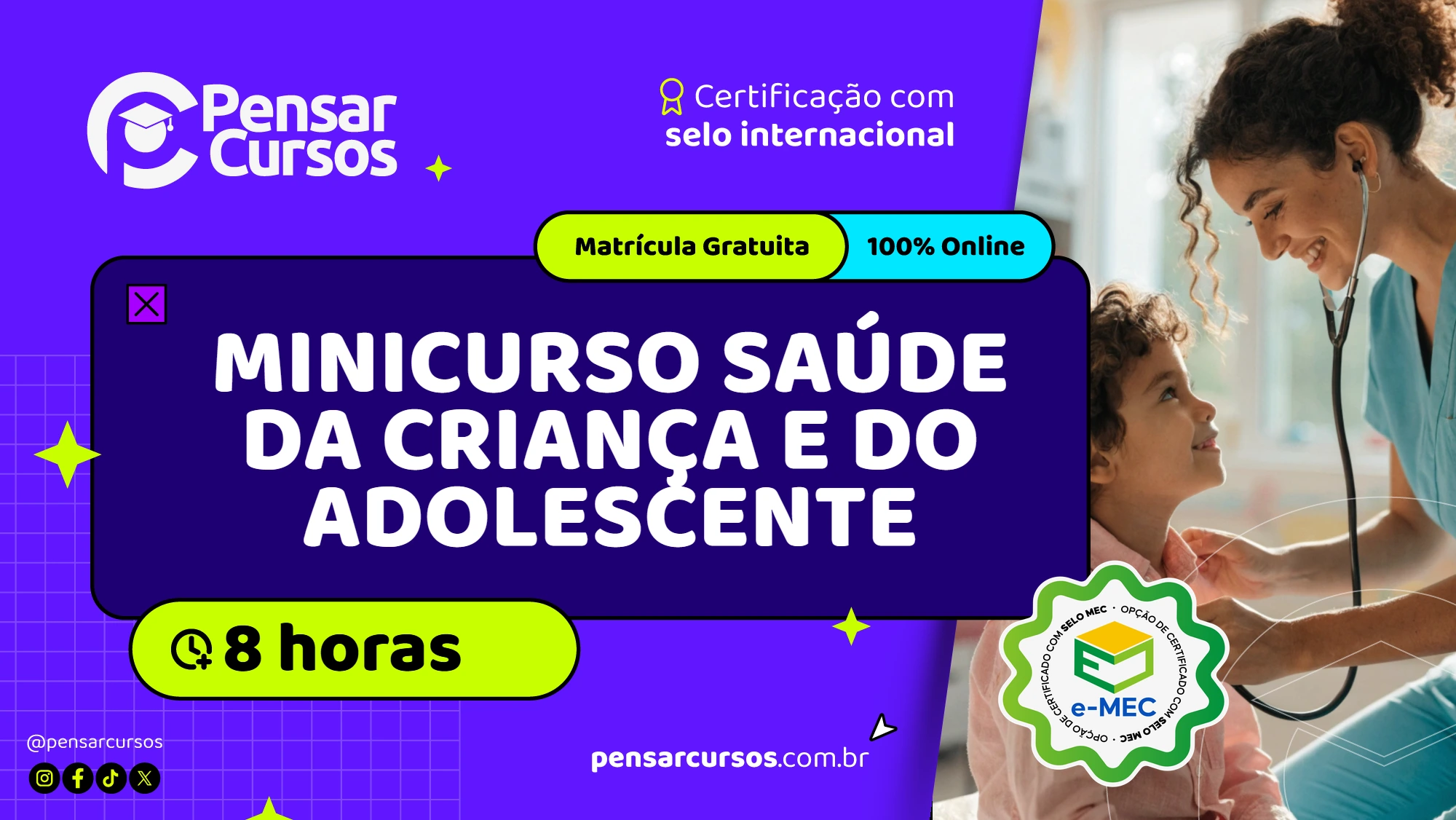 Minicurso Saúde da Criança e do Adolescente 