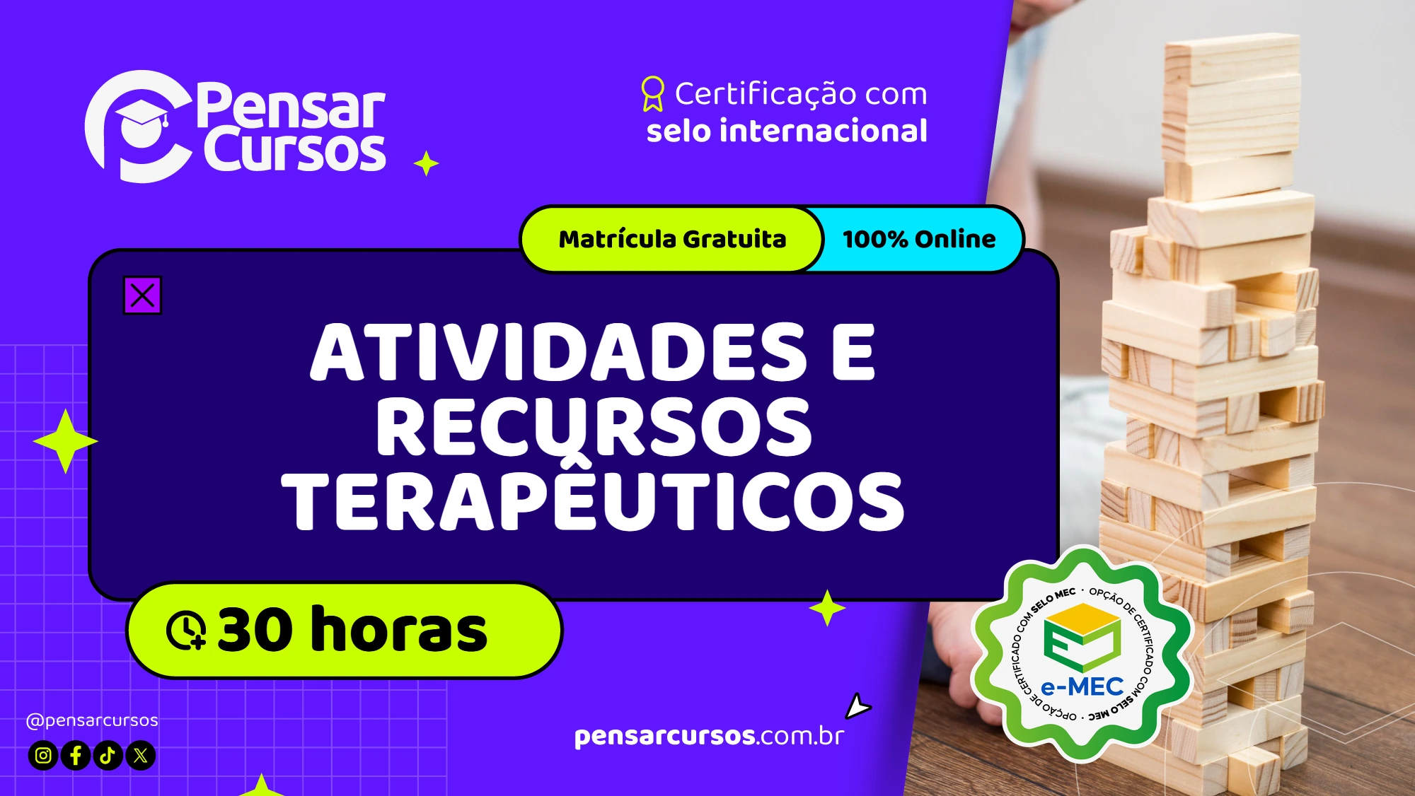 Atividades e Recursos Terapêuticos