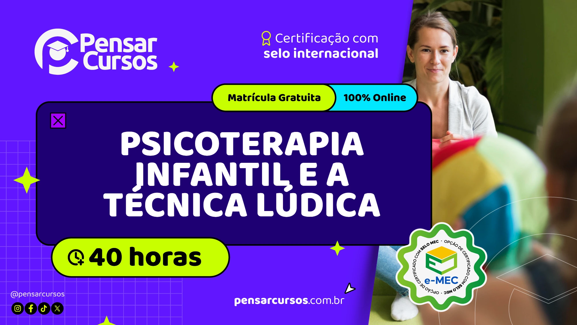 Psicoterapia Infantil e a Técnica Lúdica 