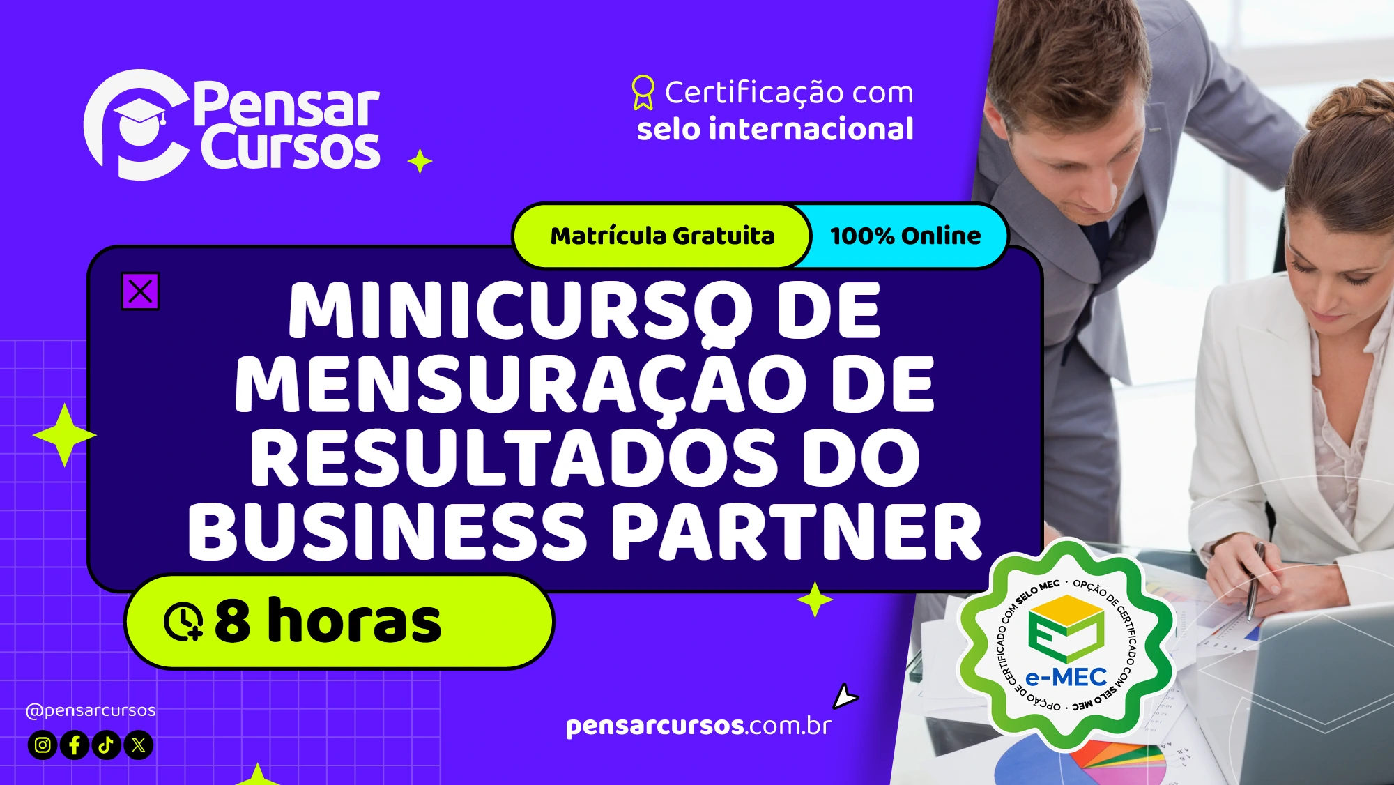 Minicurso de Mensuração de Resultados do Business Partner