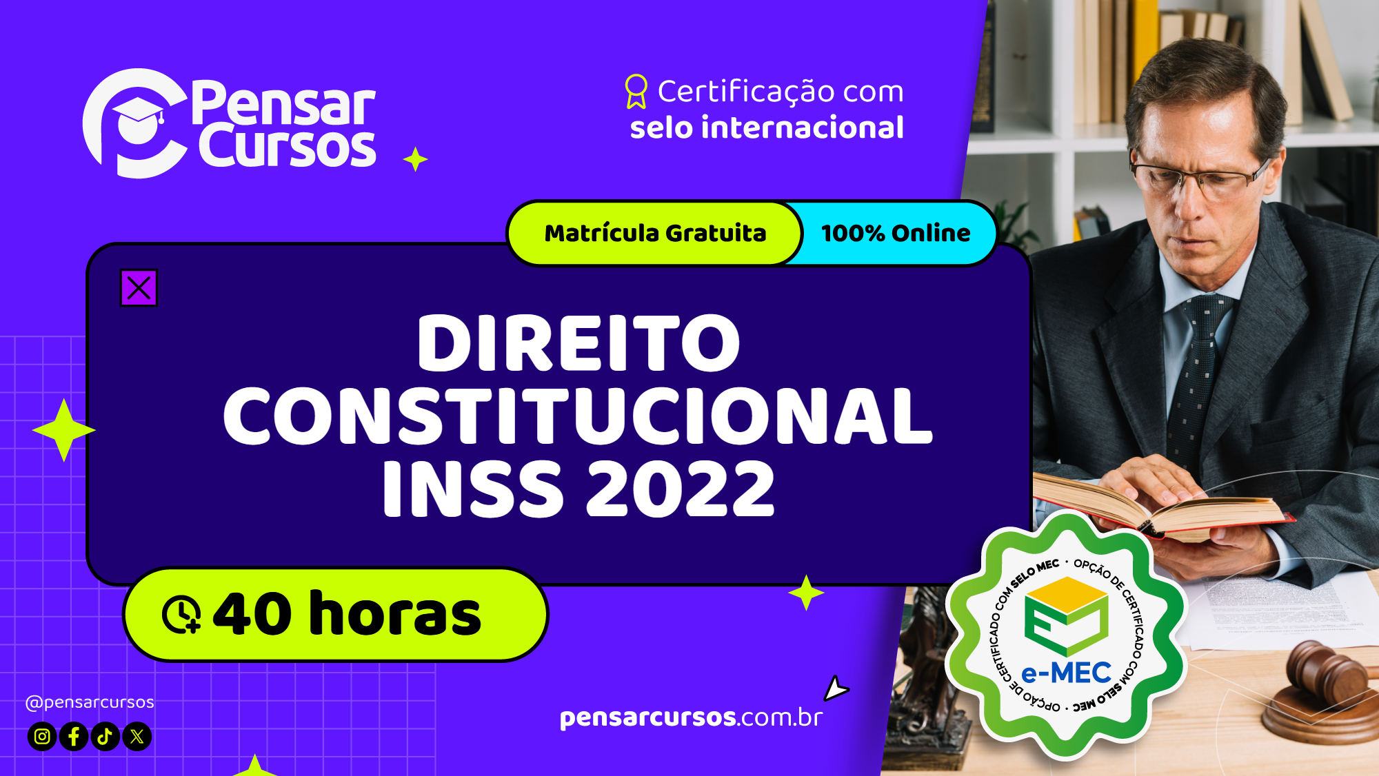 Direito Constitucional INSS 2022