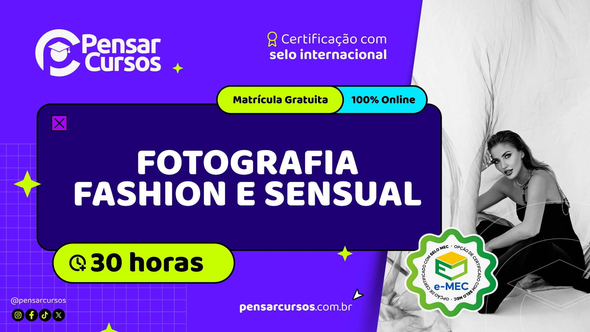 Fotografia Fashion e Sensual