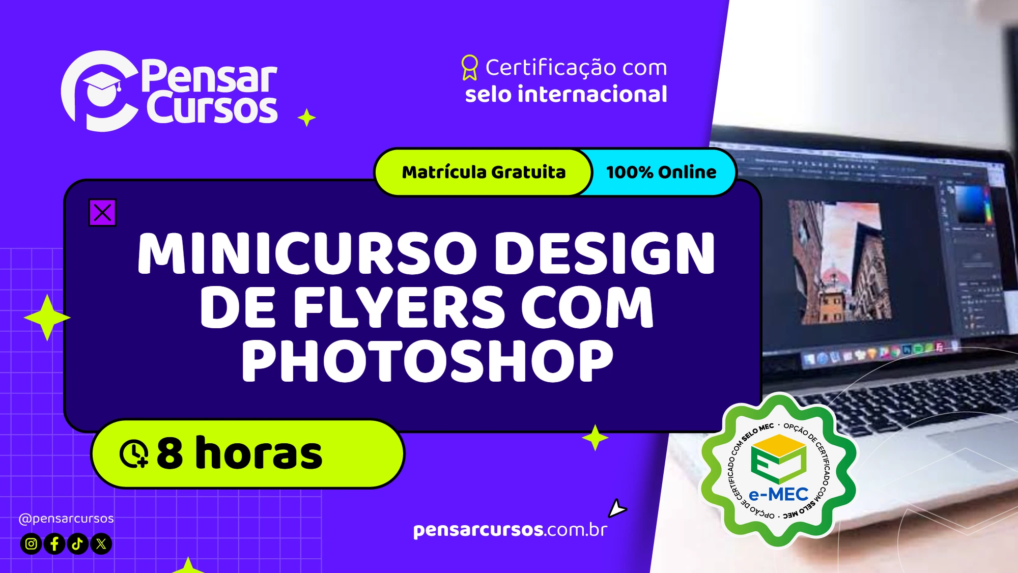 Minicurso Design de Flyers com Photoshop