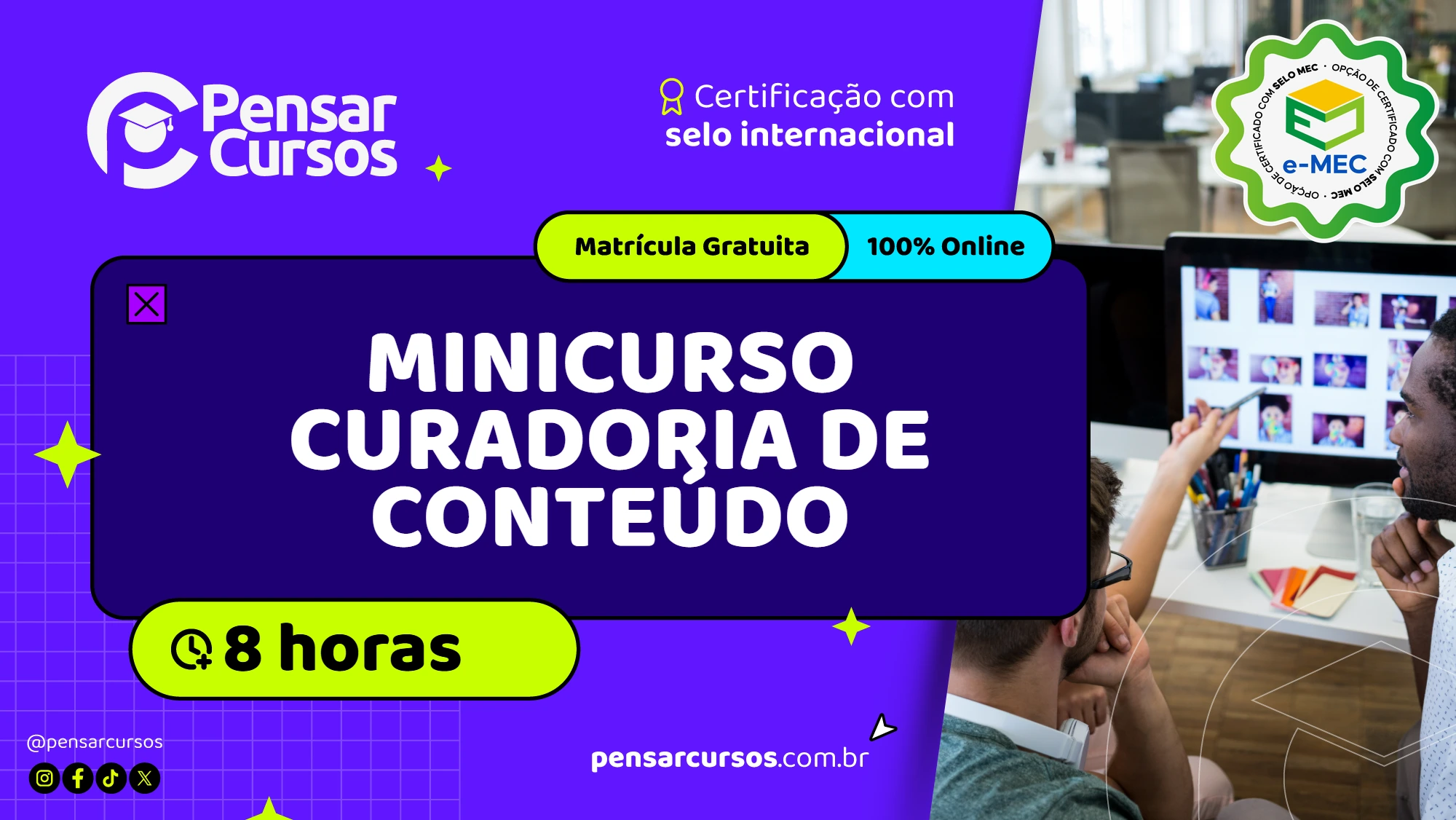 Minicurso Curadoria de Conteúdo