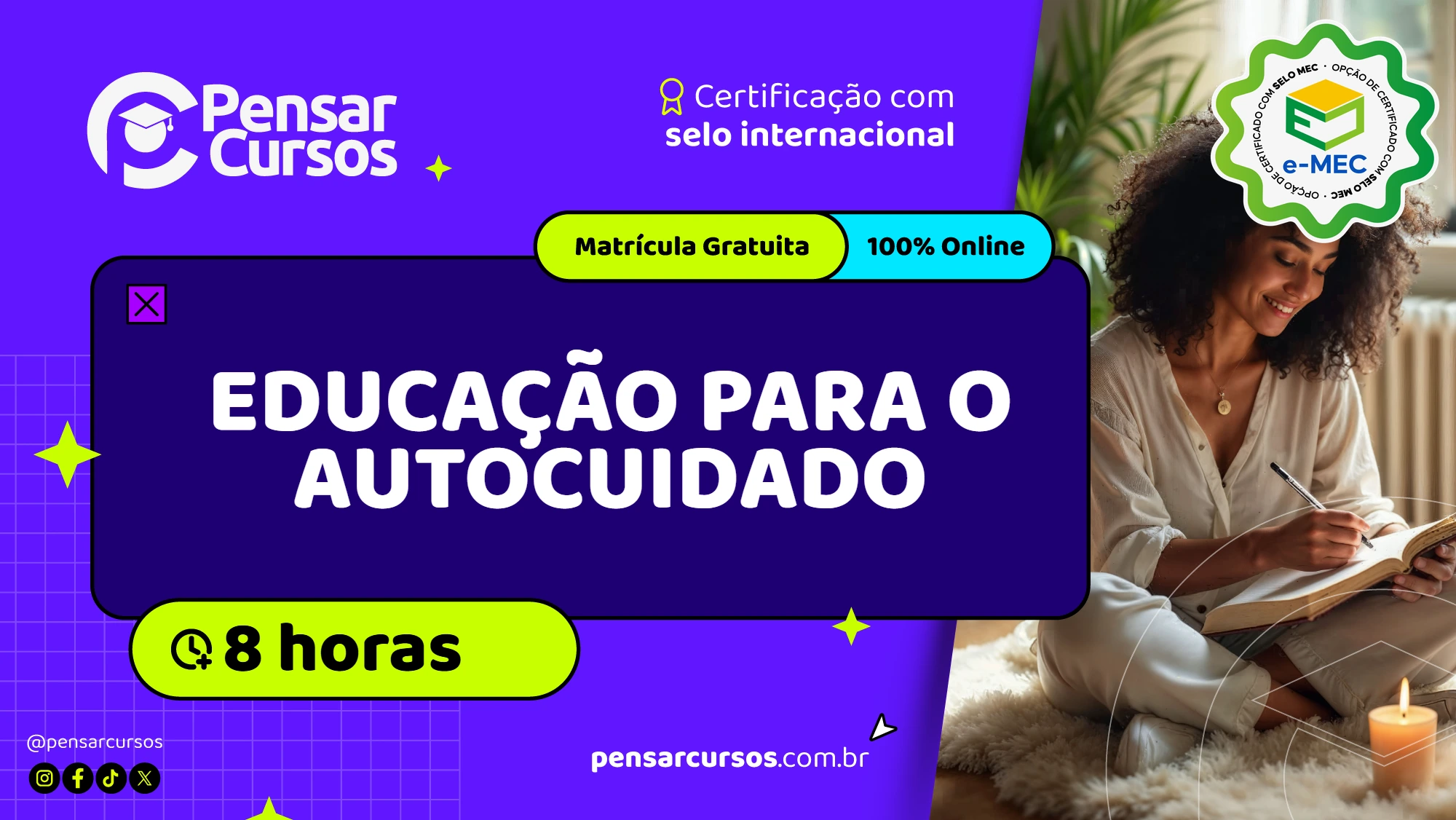 Minicurso Educação para o Autocuidado 