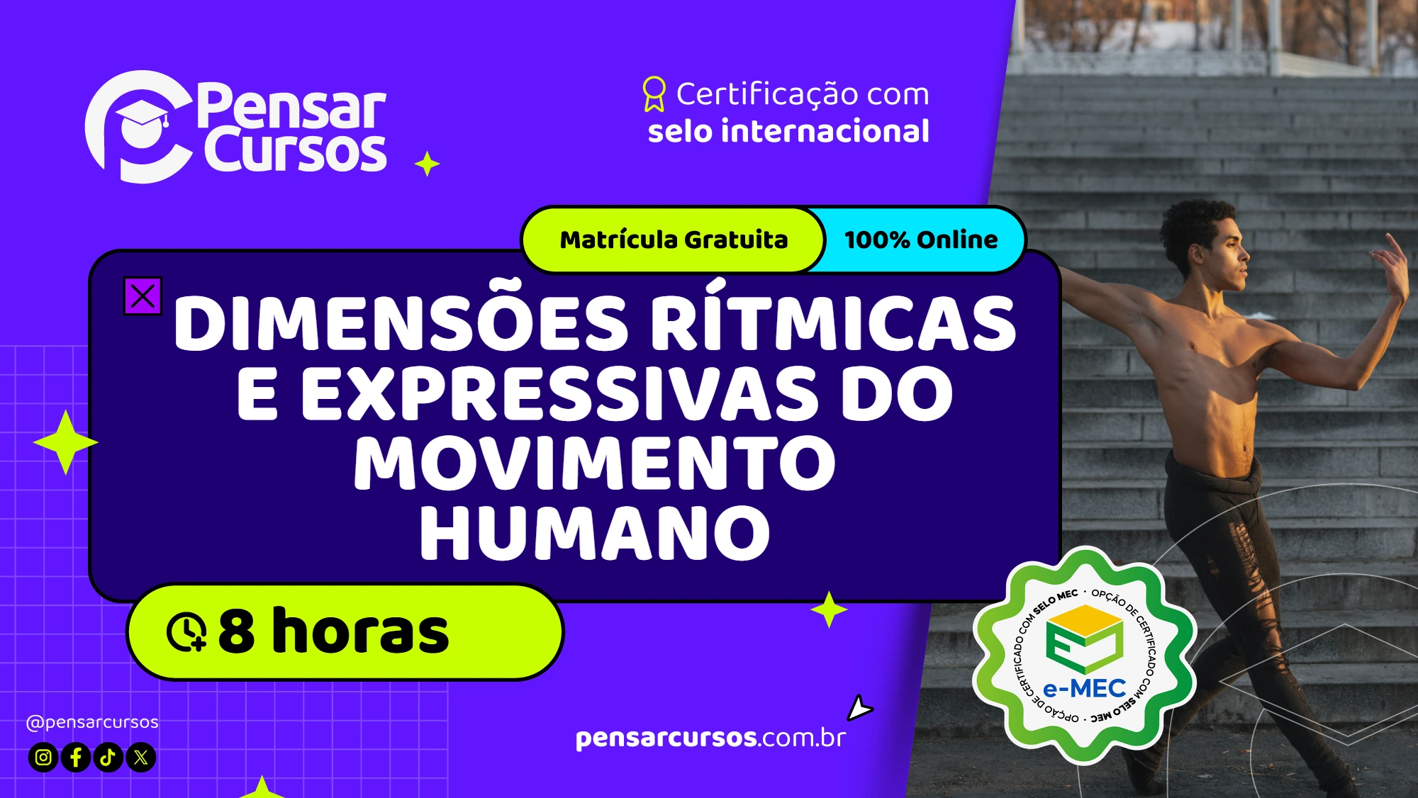 Minicurso Dimensões Rítmicas e Expressivas do Movimento Humano 