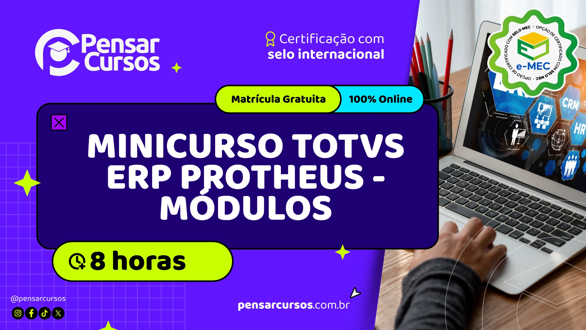 Minicurso TOTVS ERP PROTHEUS - Módulos