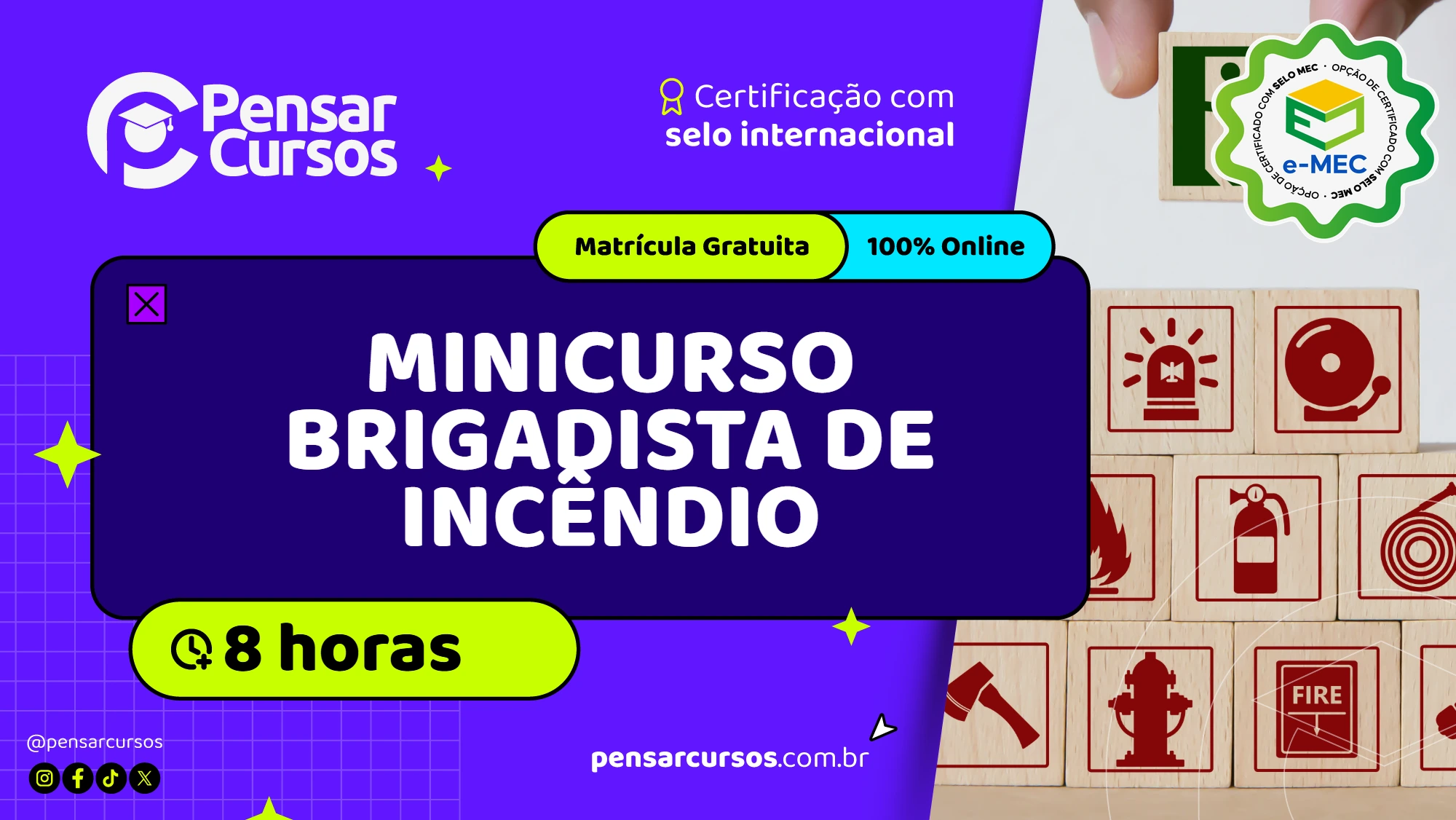 Minicurso Brigadista de Incêndio