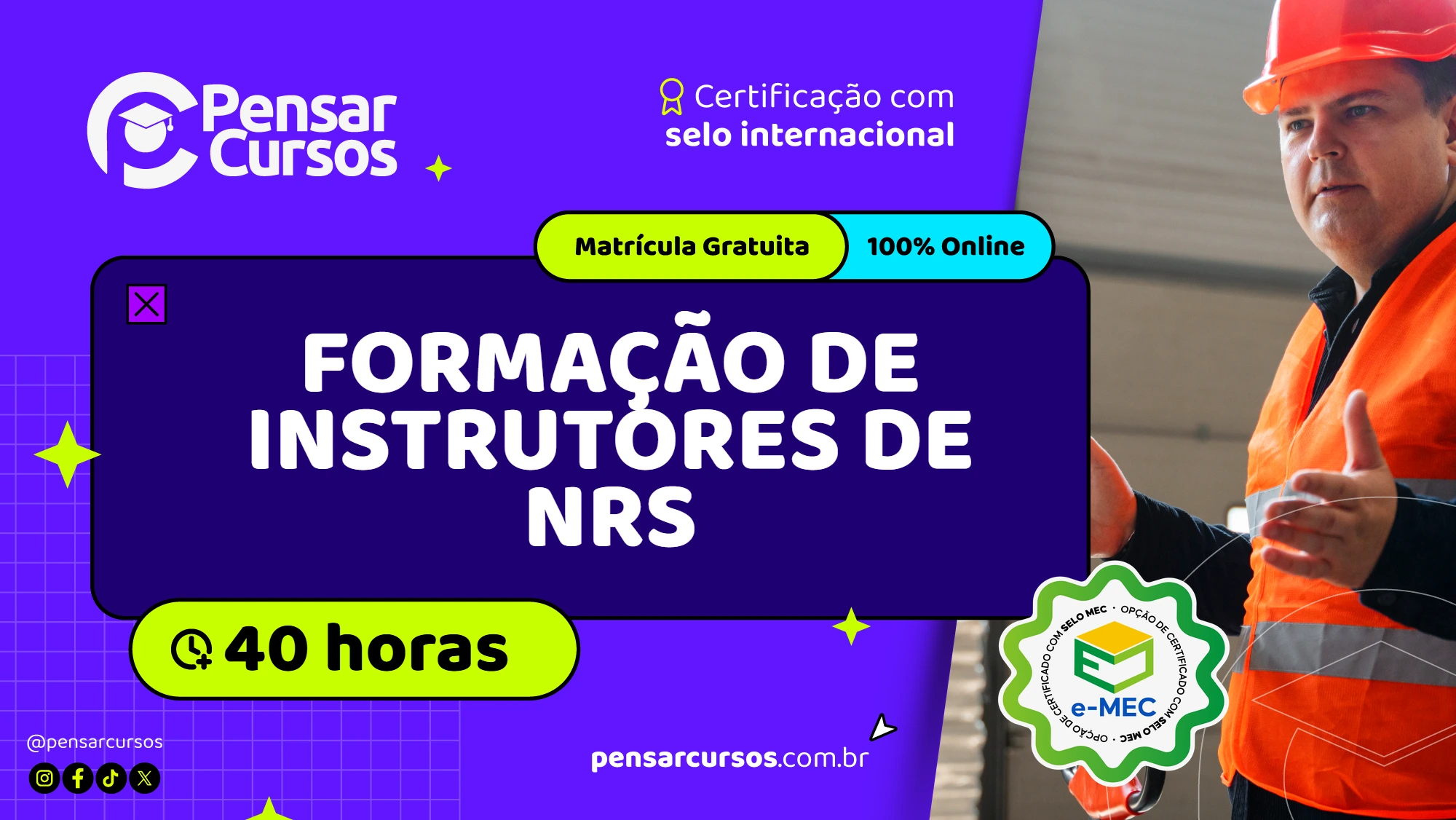 Formação de Instrutores das NRs