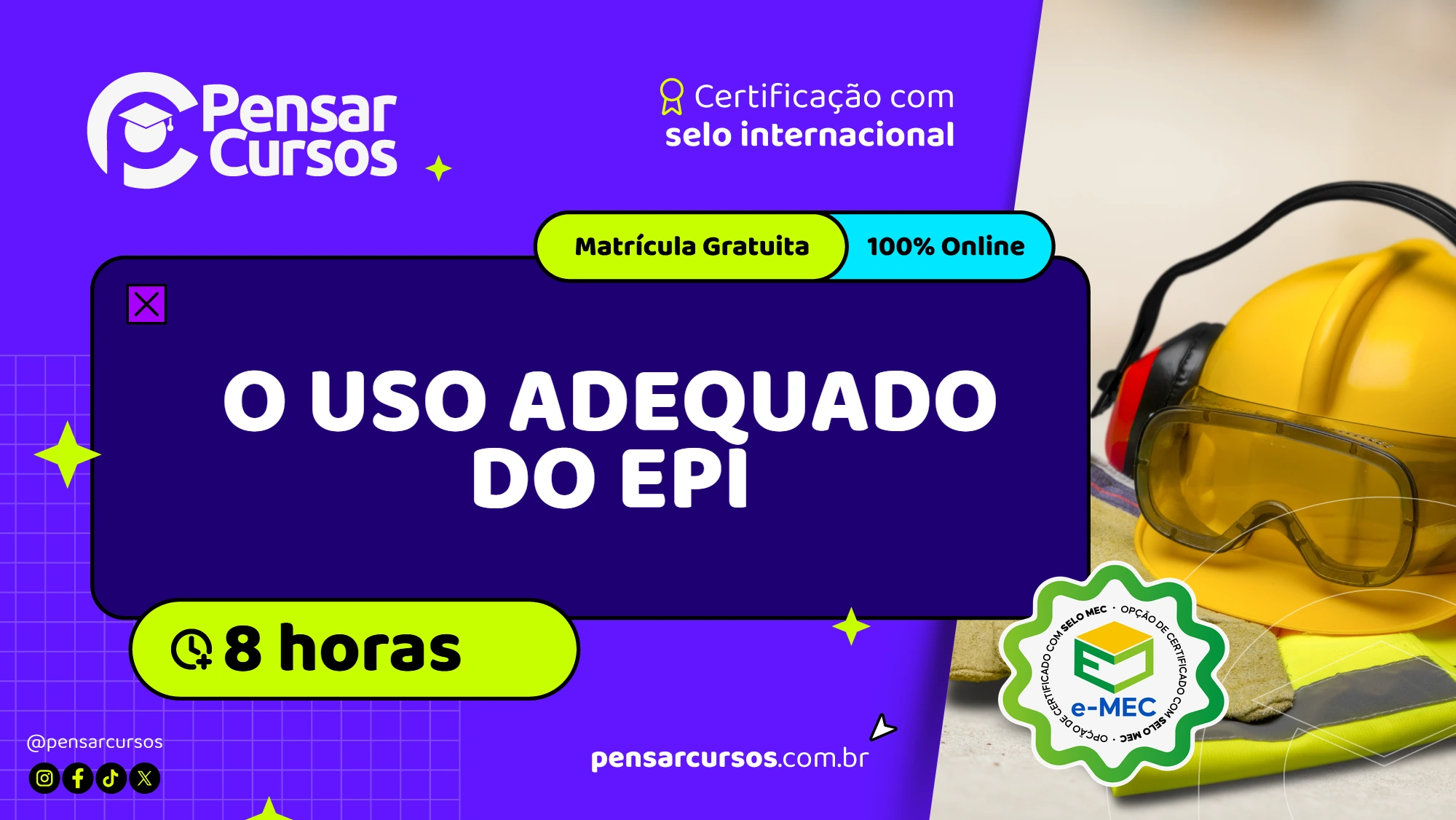 Minicurso O Uso Adequado do EPI