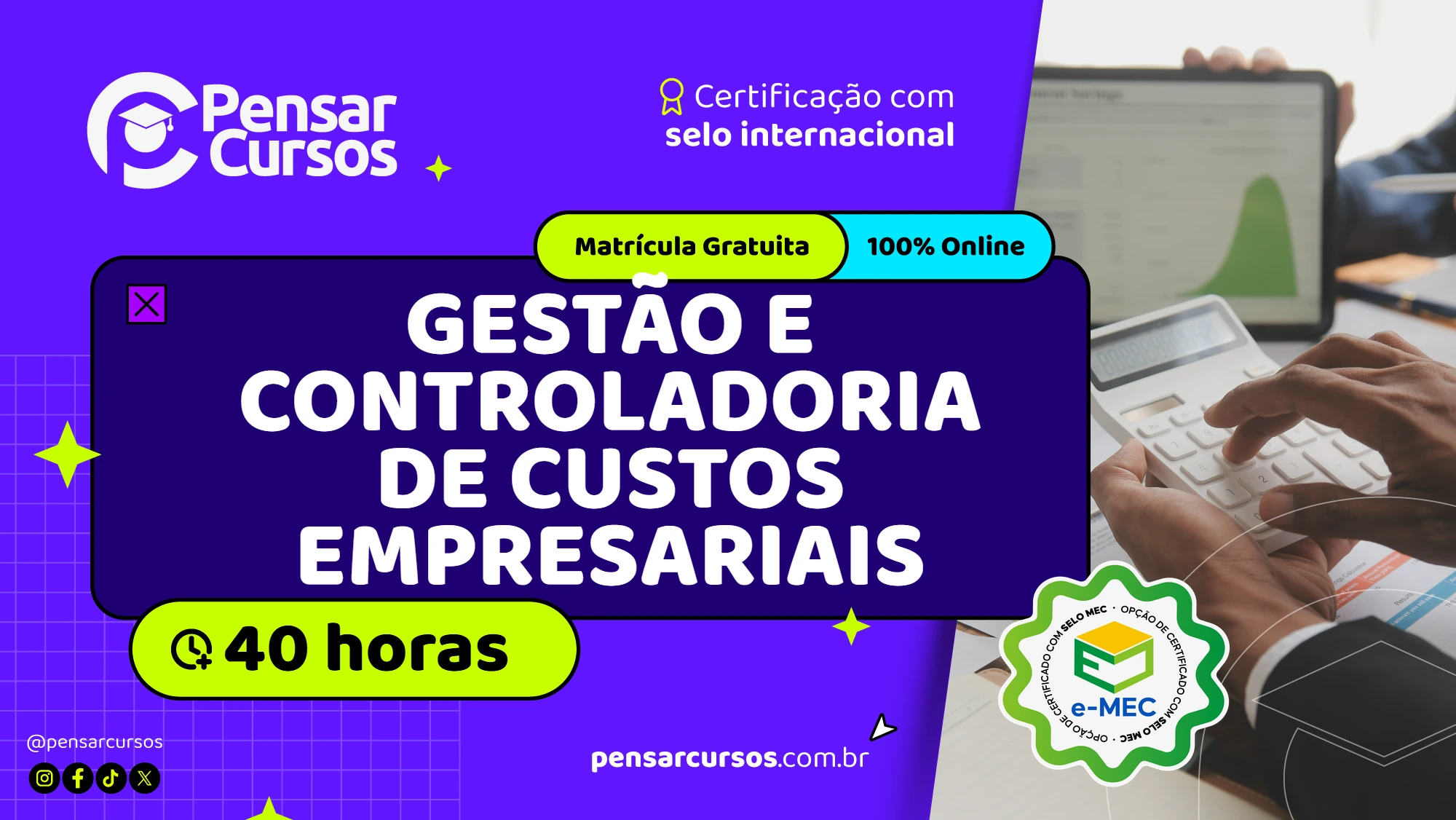 Gestão e Controladoria de Custos Empresariais