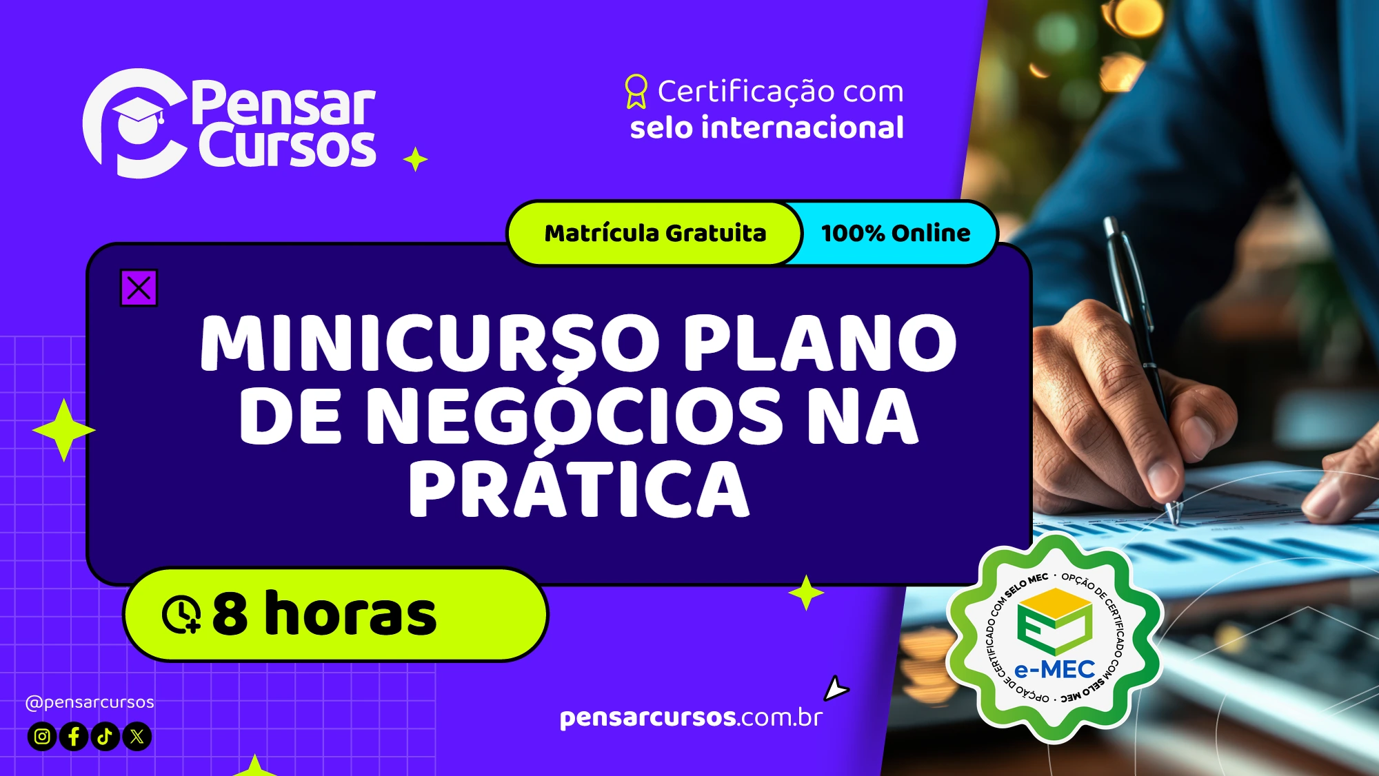 Minicurso Plano de Negócios na Prática