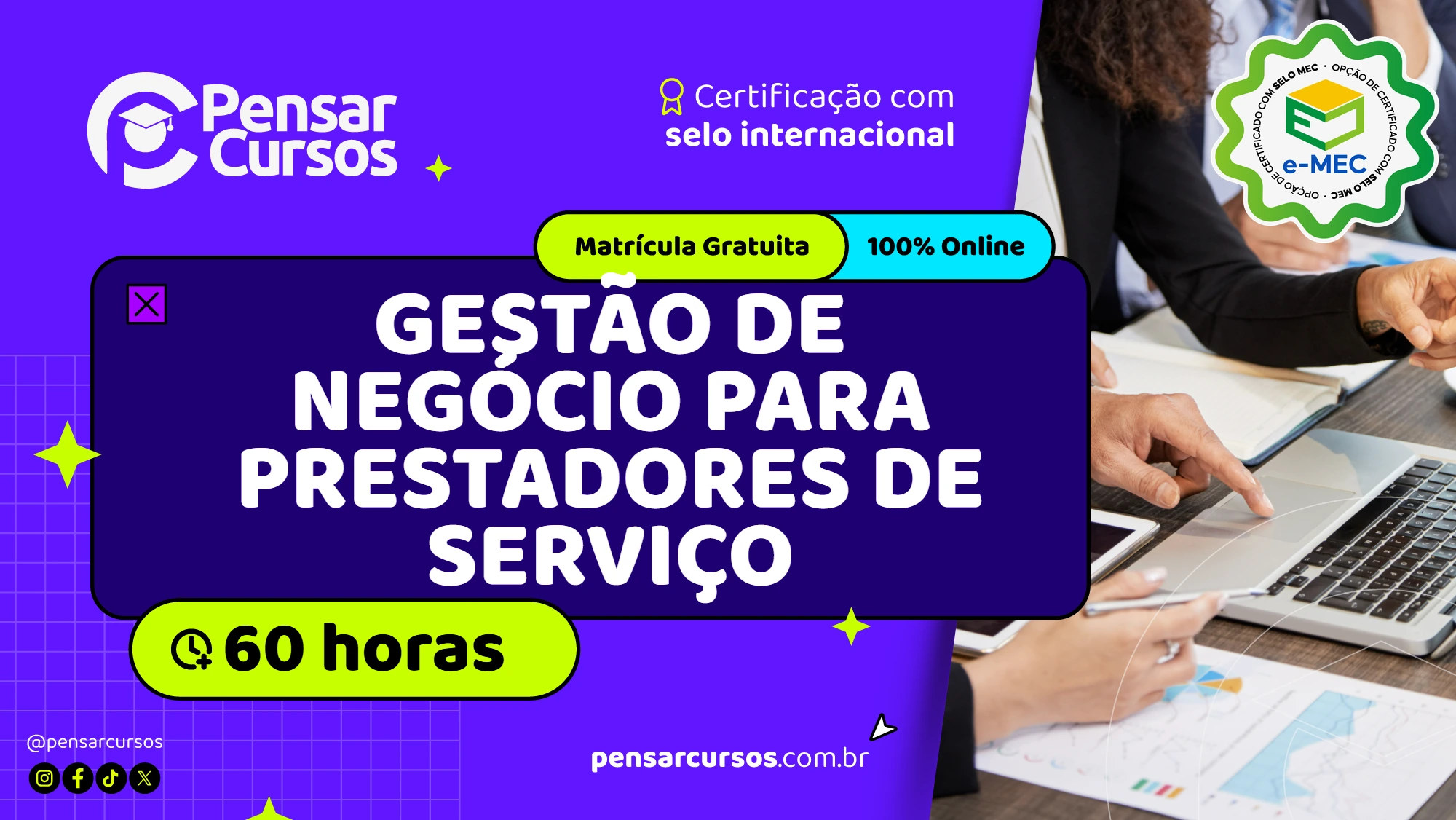 Gestão de Negócio para Prestadores de Serviço