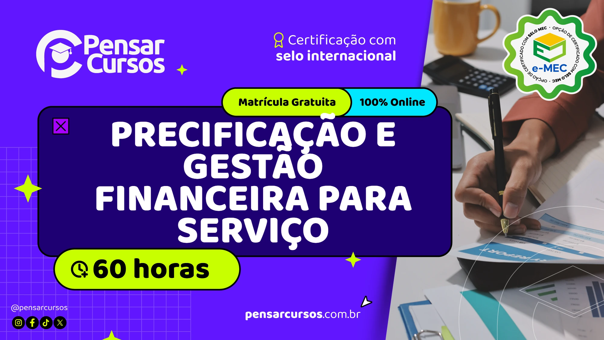Precificação e Gestão Financeira para Serviço