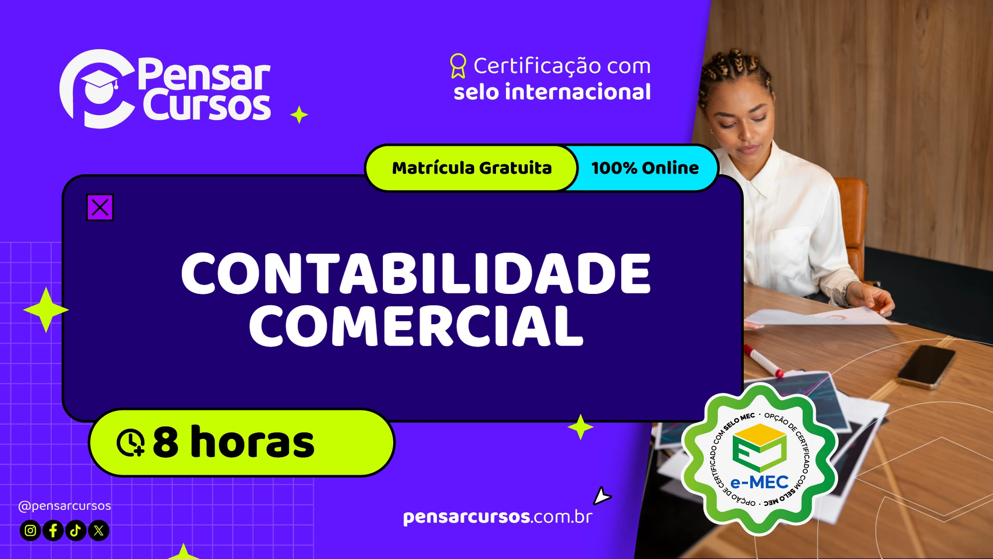 Minicurso Contabilidade Comercial 