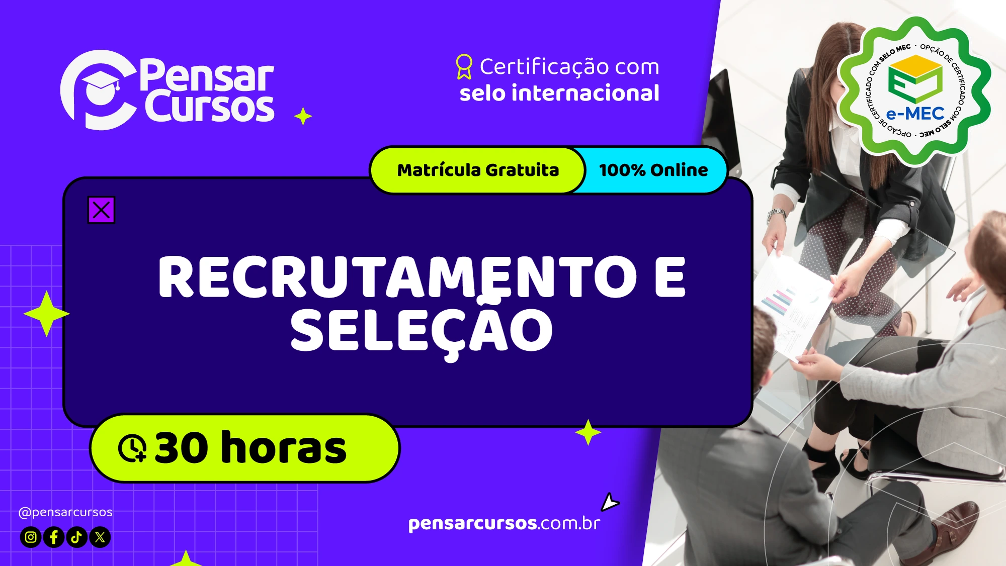 Recrutamento e Seleção