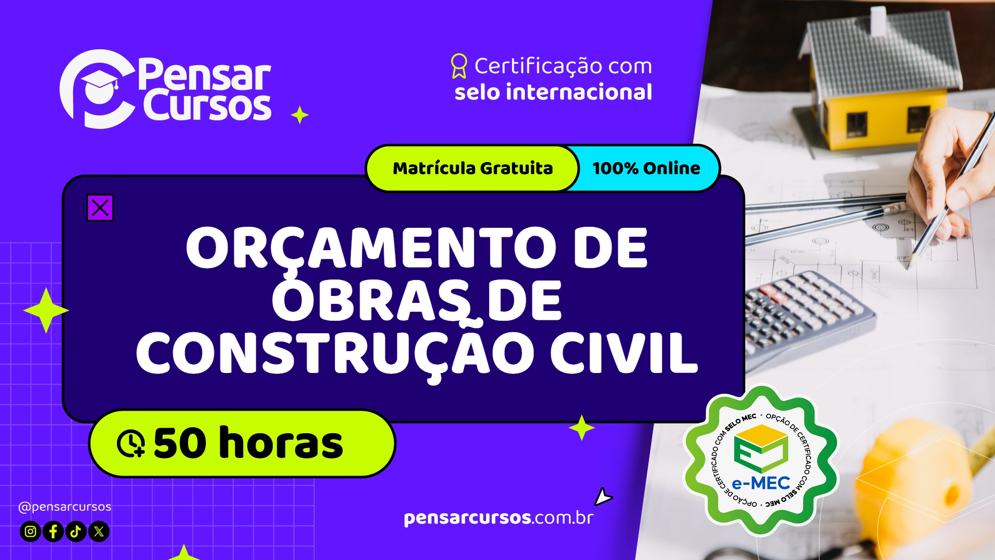 Orçamento de Obras de Construção Civil