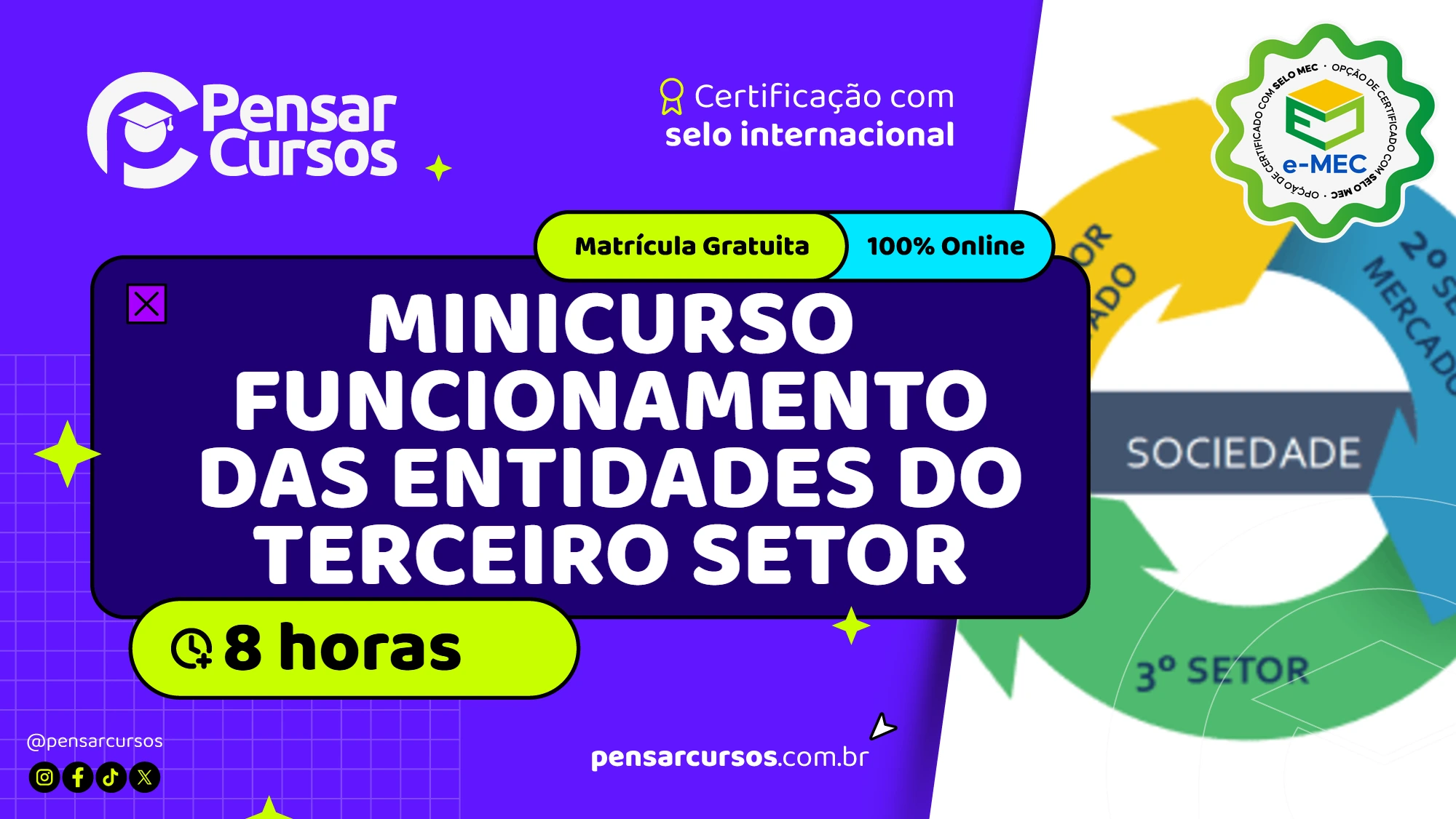 Minicurso Funcionamento das Entidades do Terceiro Setor