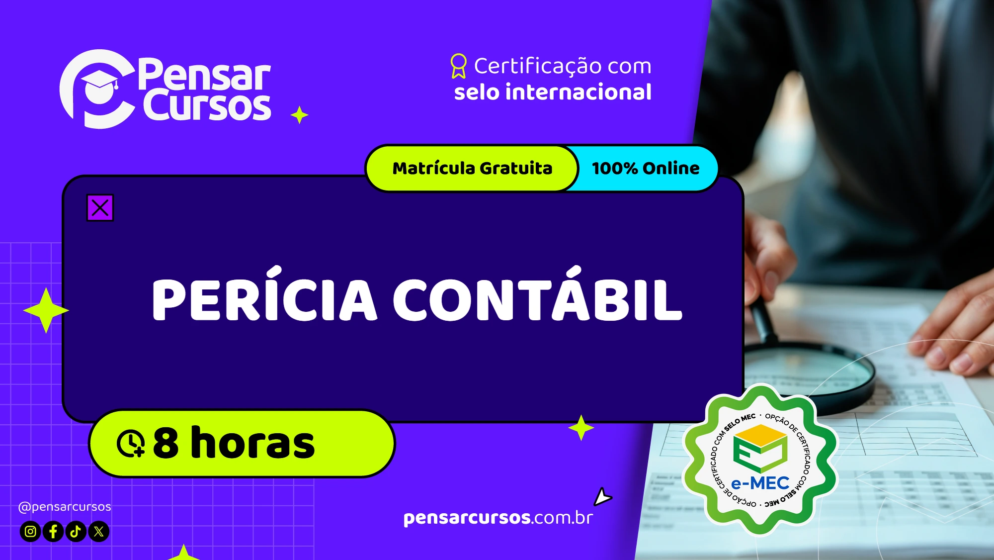 Minicurso Perícia Contábil