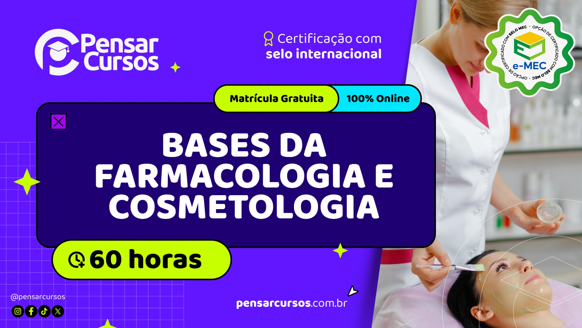 Bases da Farmacologia e Cosmetologia