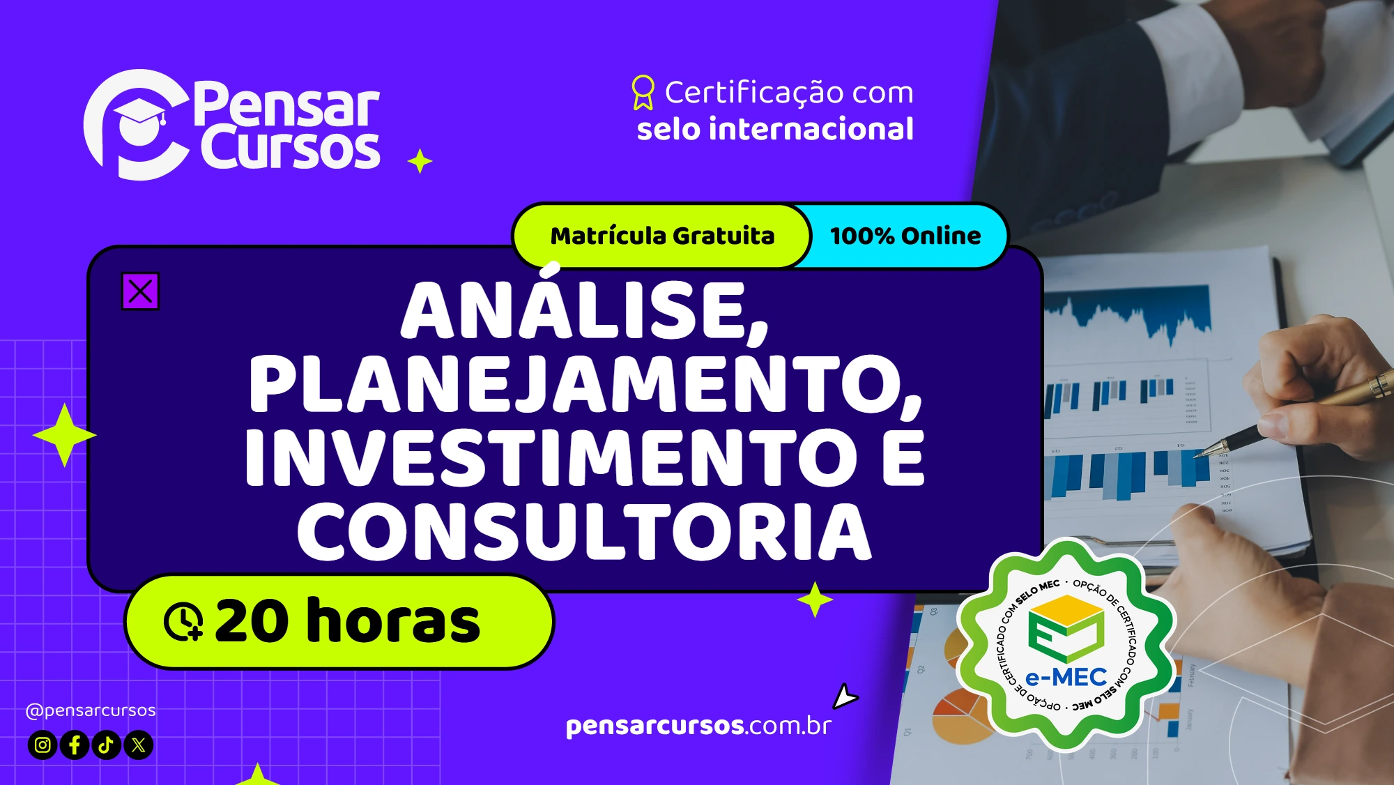 Análise, Planejamento, Investimento e Consultoria