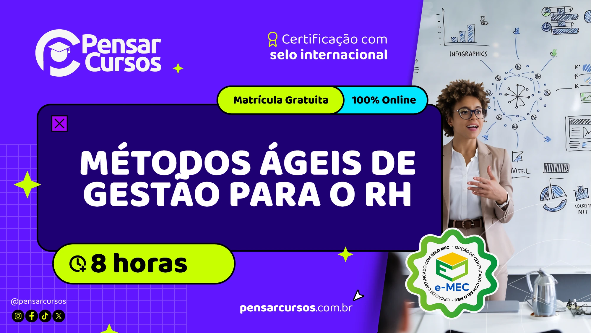 Minicurso Métodos Ágeis de Gestão para o RH