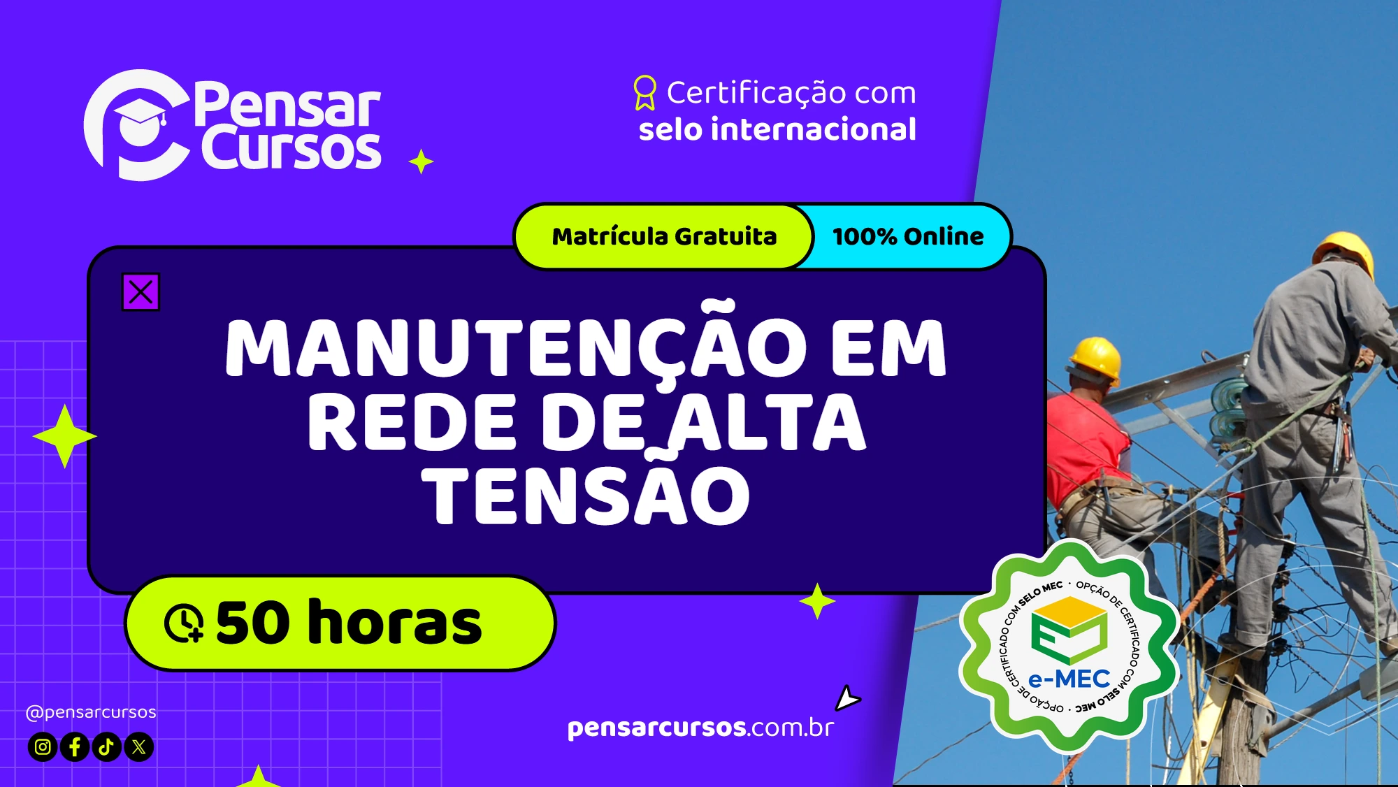 Manutenção em Rede de Alta Tensão
