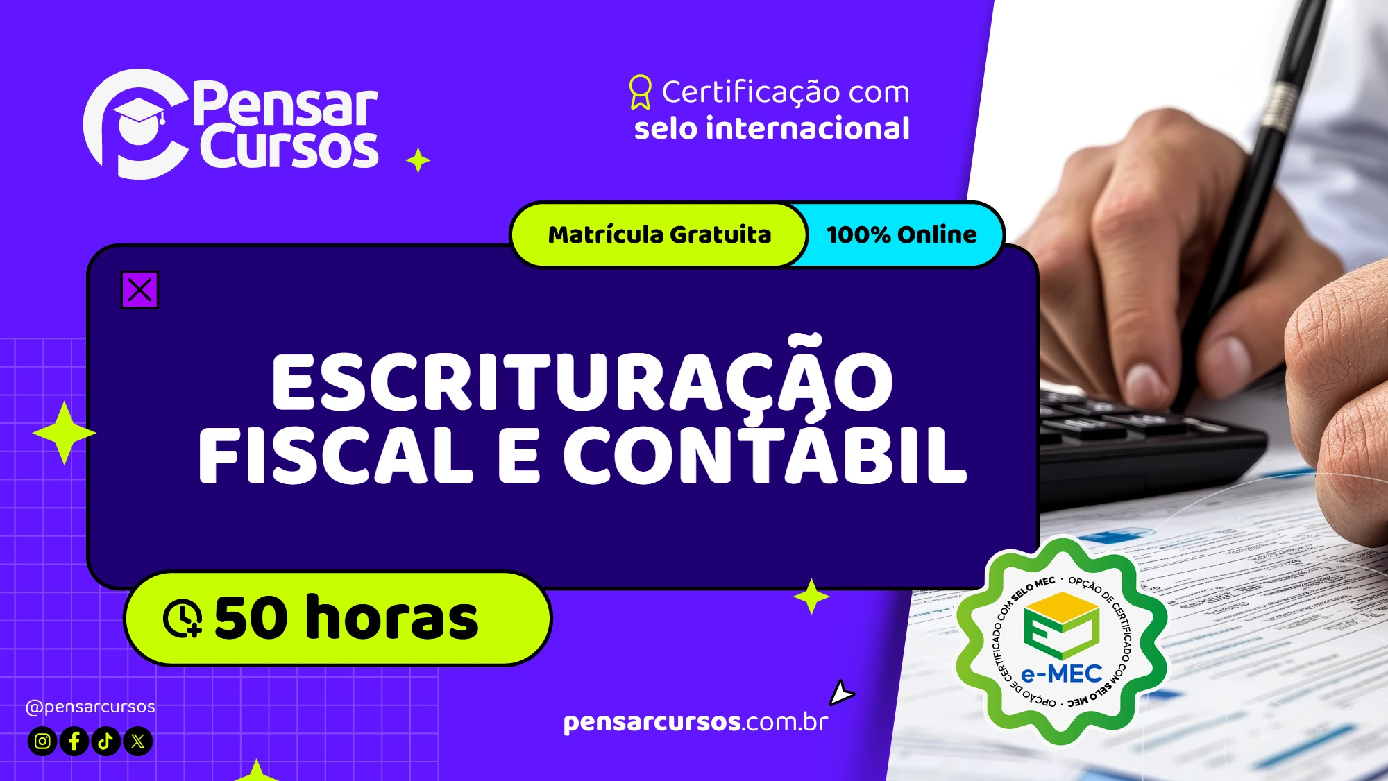 Escrituração Fiscal e Contábil