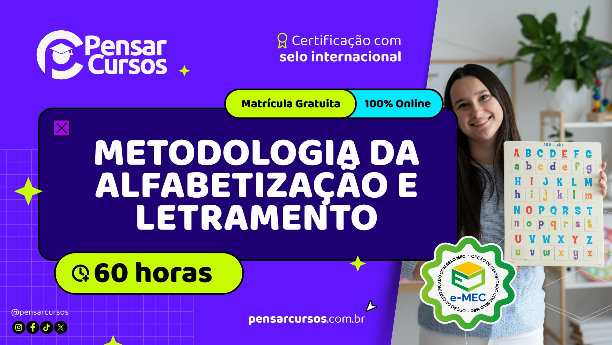 Metodologia da Alfabetização e Letramento