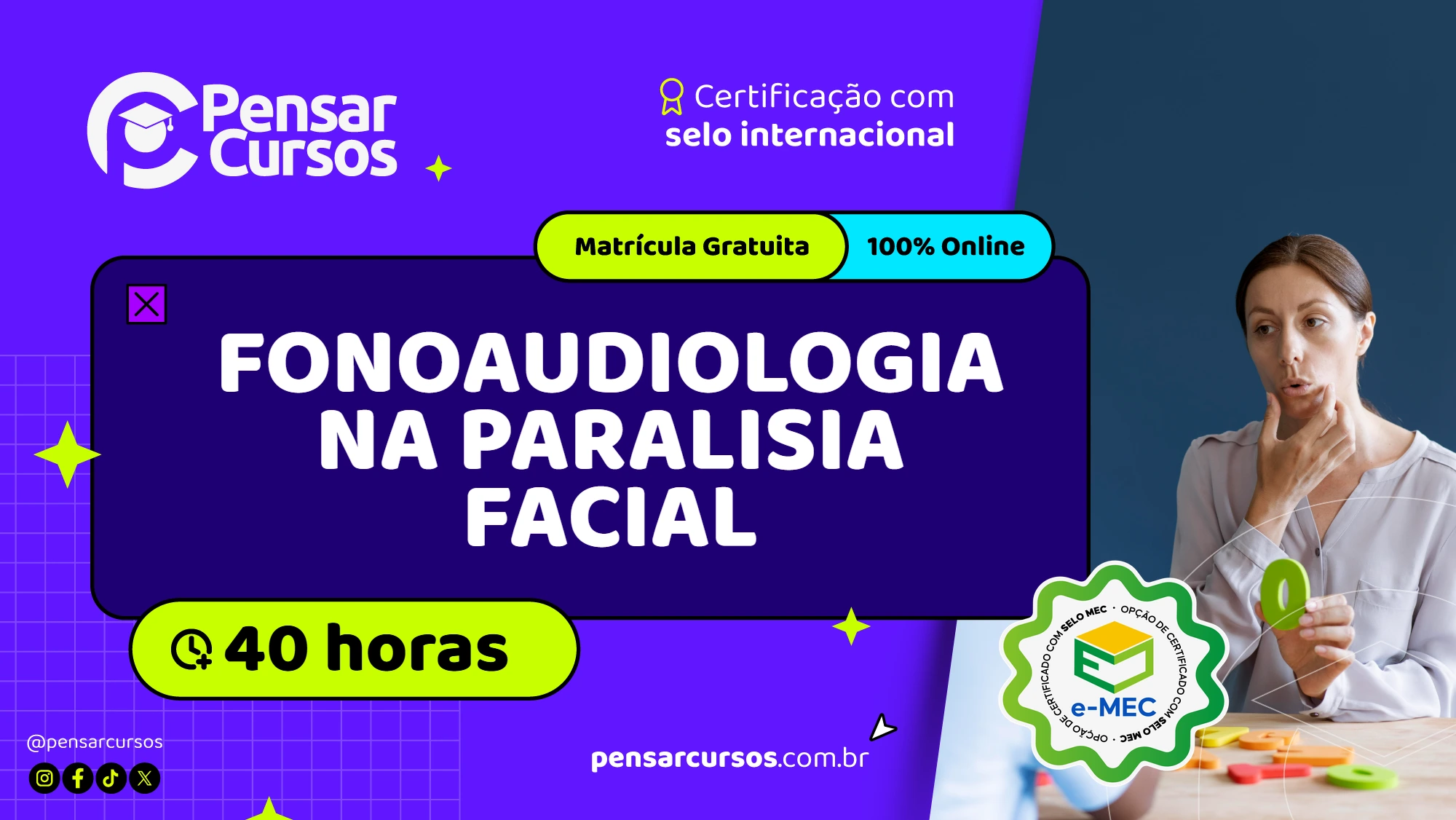 Fonoaudiologia na Paralisia Facial
