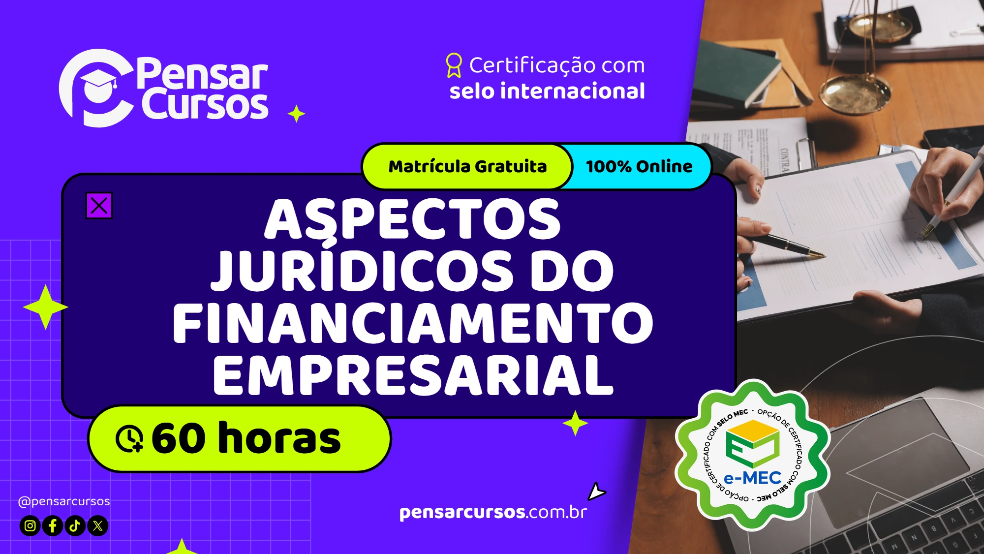 Aspectos Jurídicos do Financiamento Empresarial