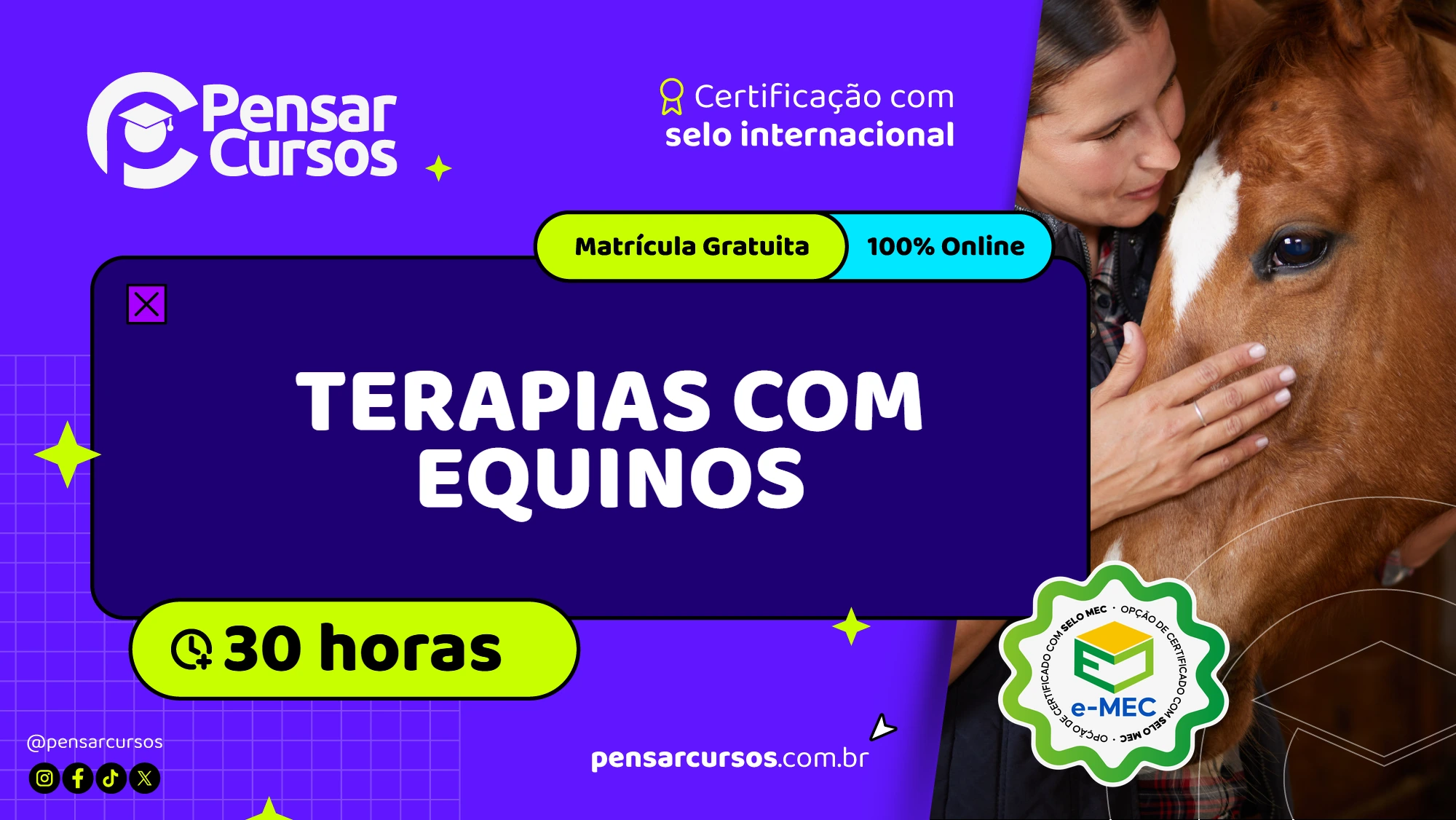 Terapias com Equinos