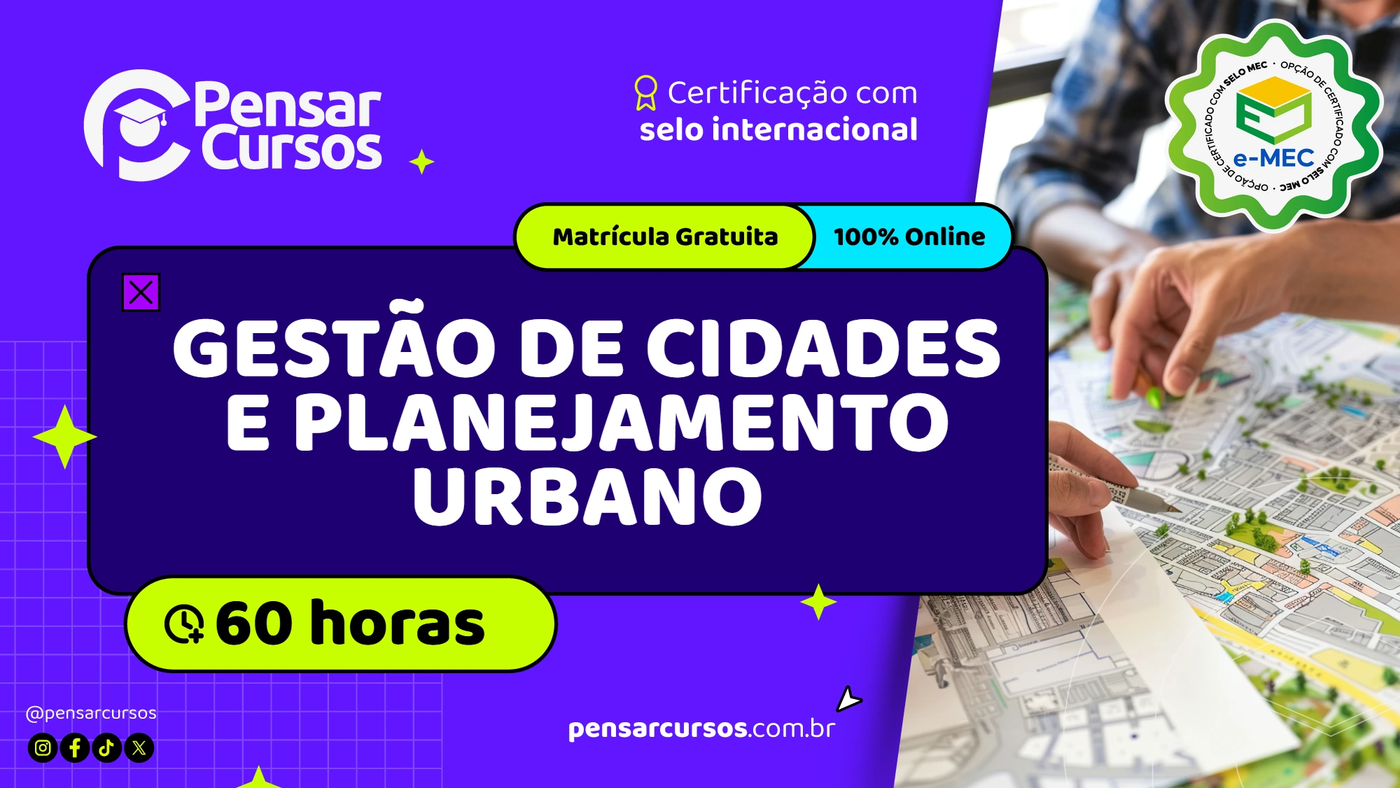 Gestão de Cidades e Planejamento Urbano
