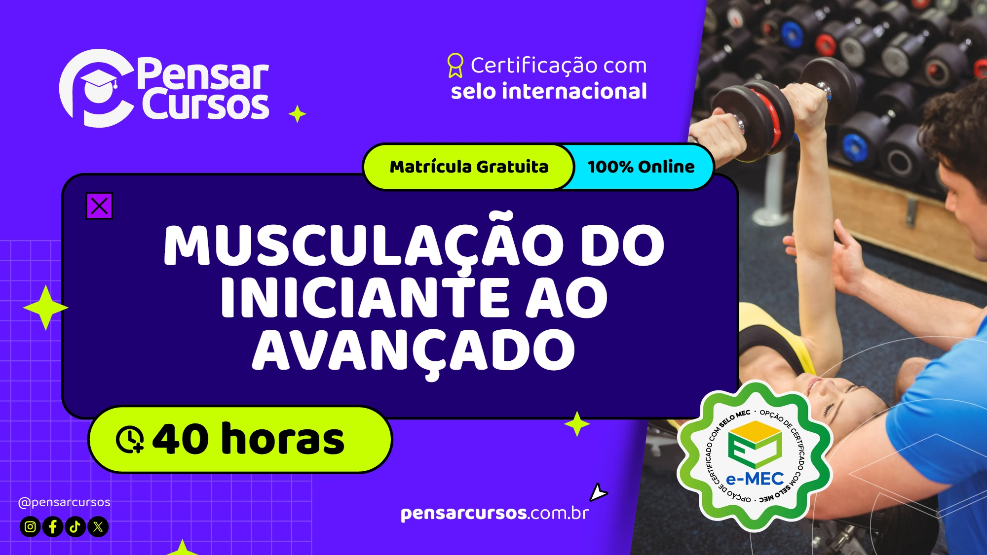Musculação do Iniciante ao Avançado
