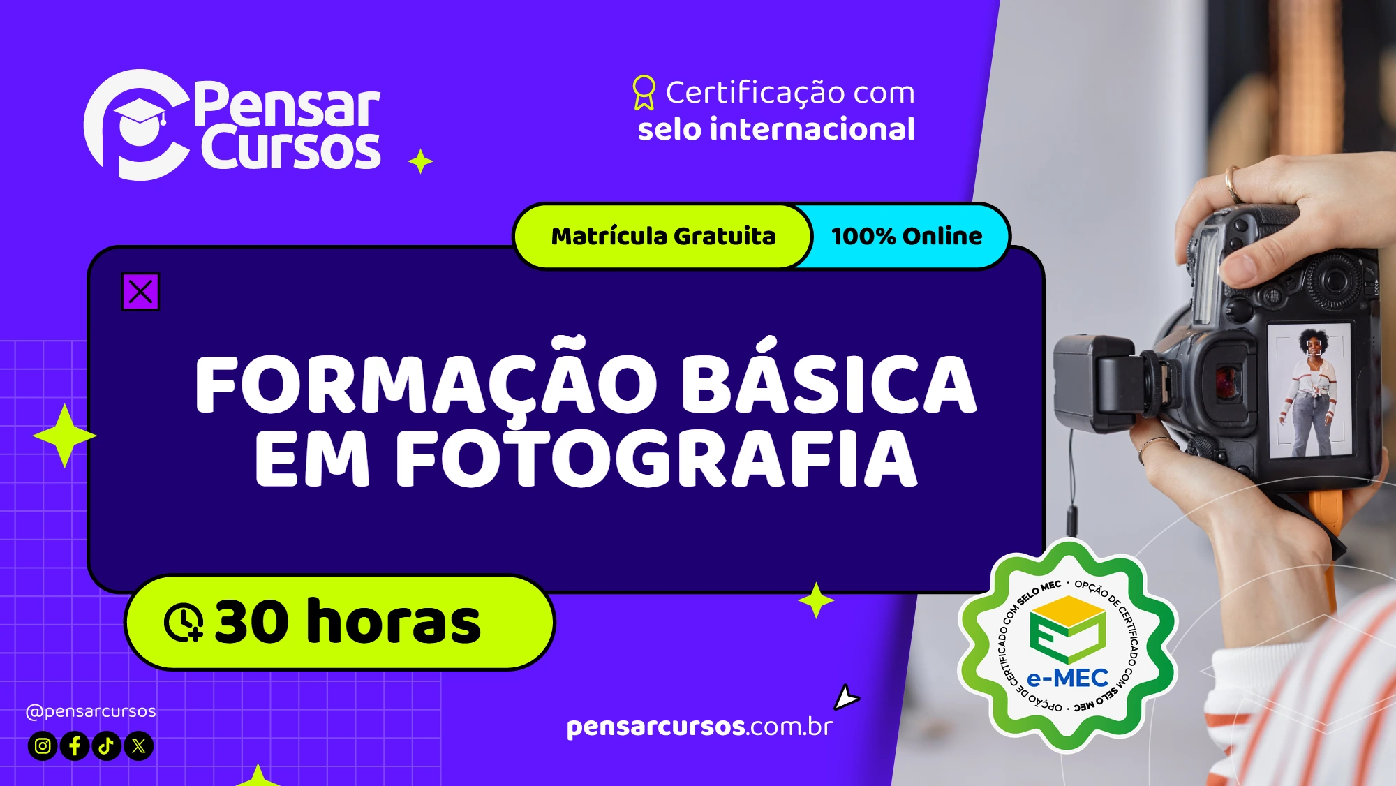 Formação Básica em Fotografia