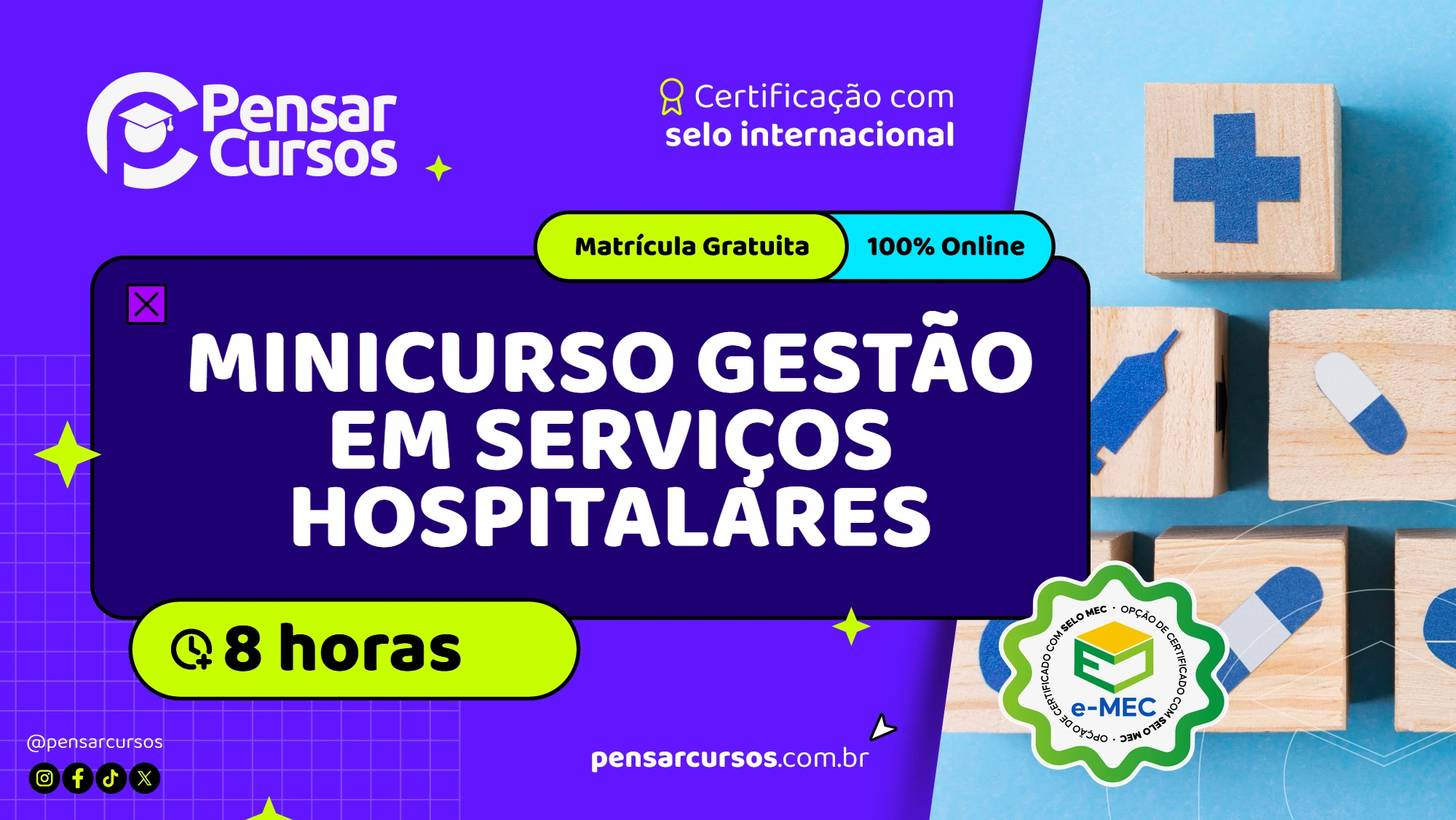 Minicurso Gestão em Serviços Hospitalares