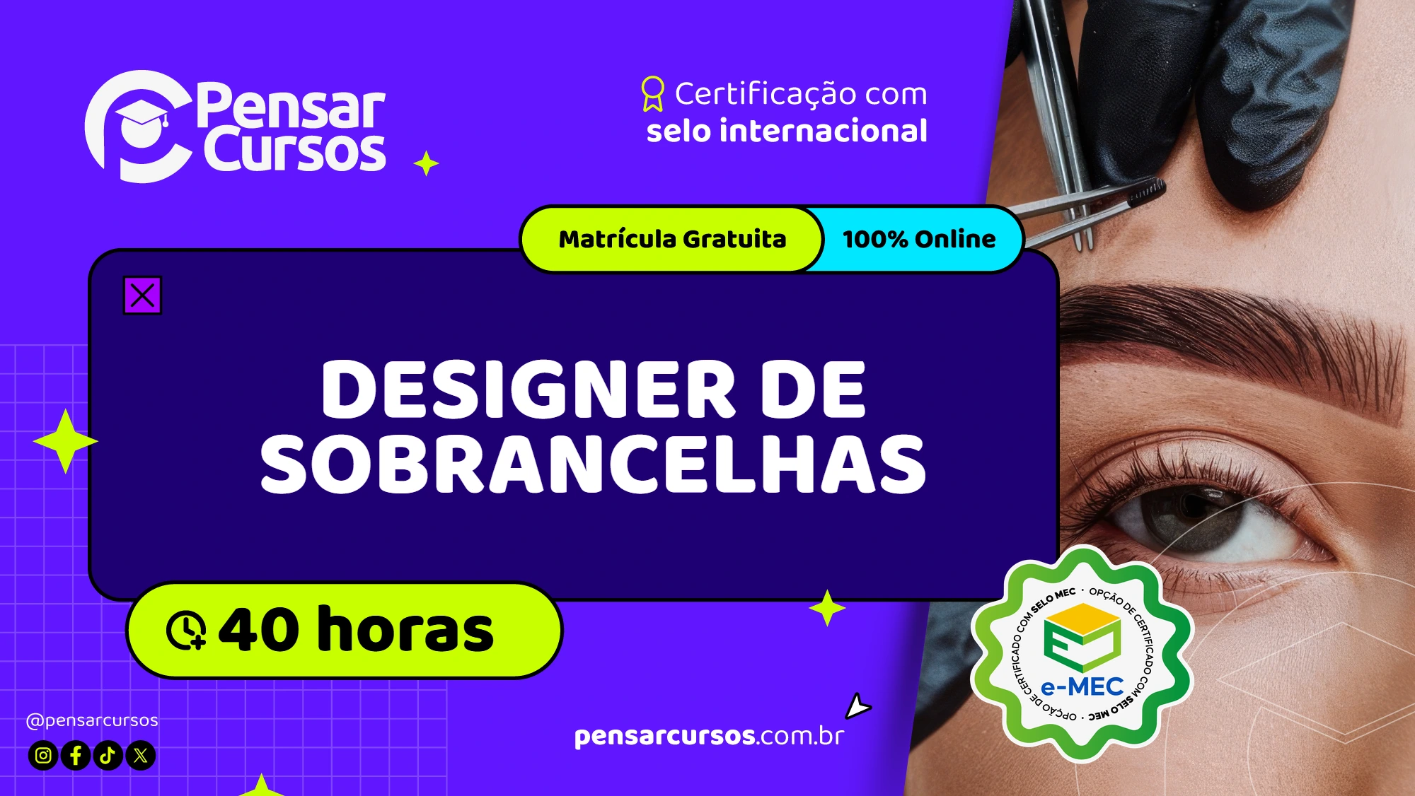 Designer de Sobrancelhas (Teórico)