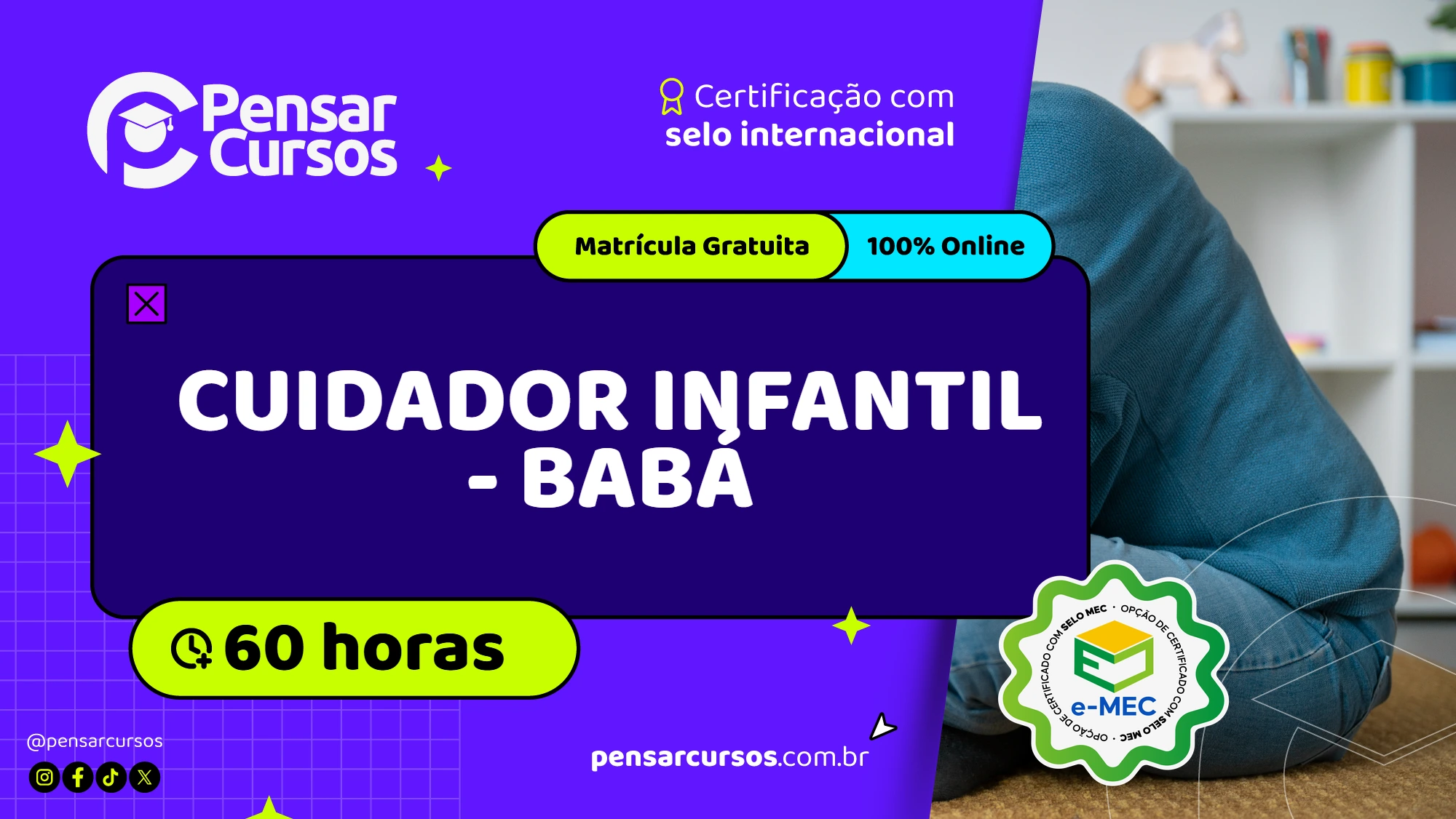 Cuidador Infantil - Babá