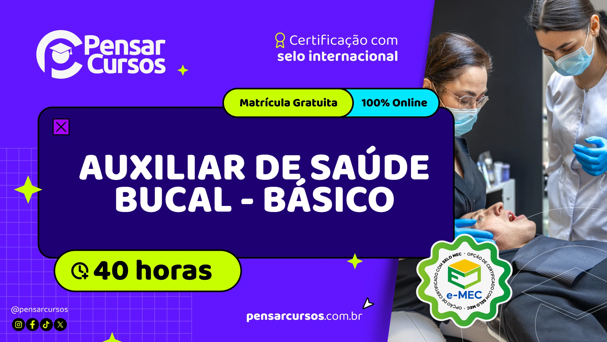 Auxiliar de Saúde Bucal - Básico