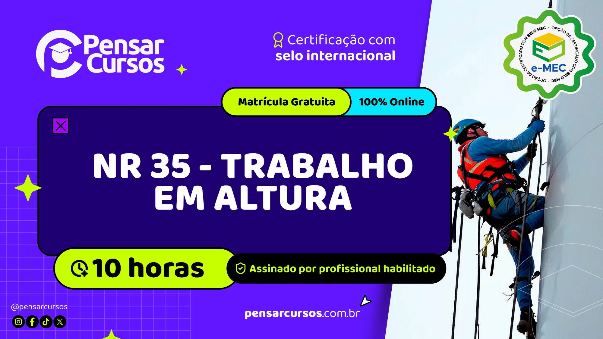 NR 35 - Trabalho em Altura