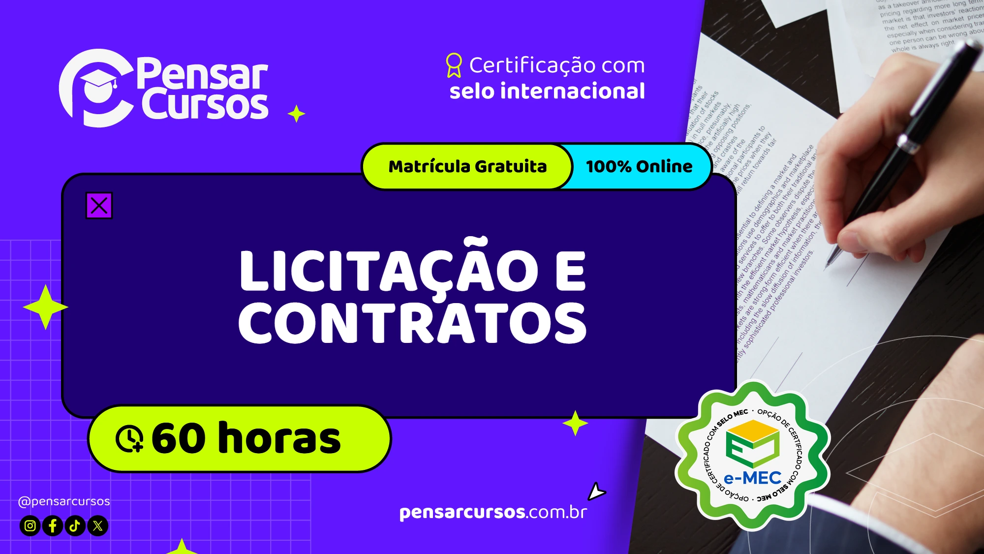 Licitação e Contratos