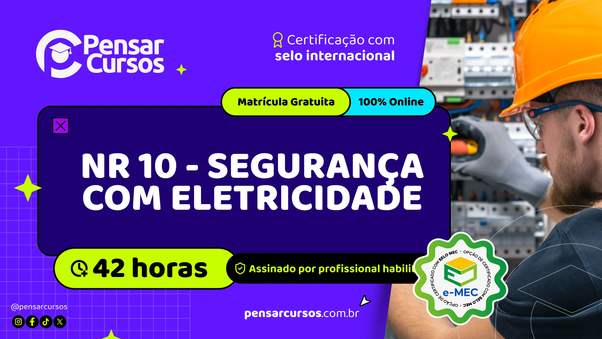 NR 10 - Segurança com Eletricidade