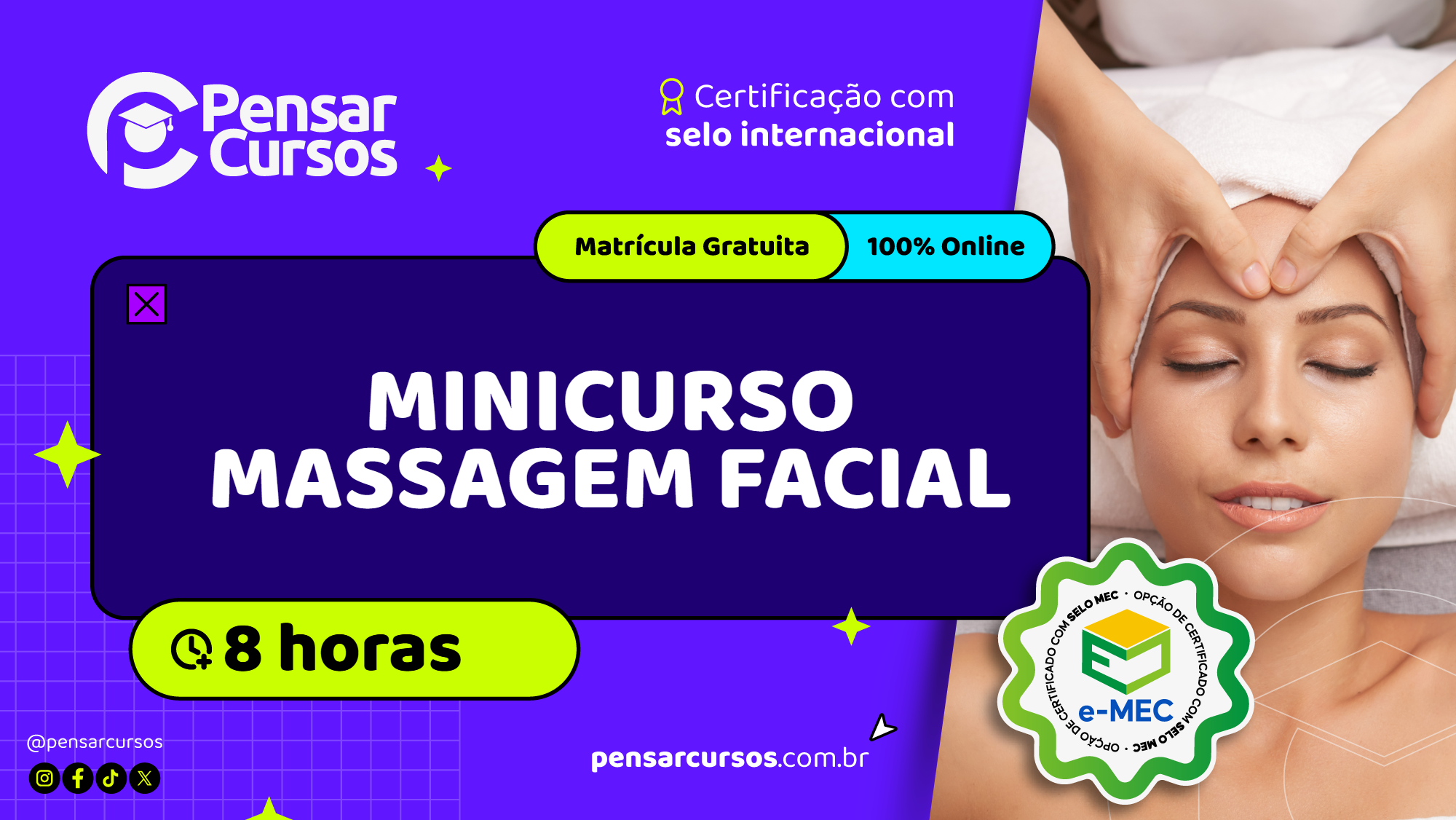 Minicurso Massagem Facial