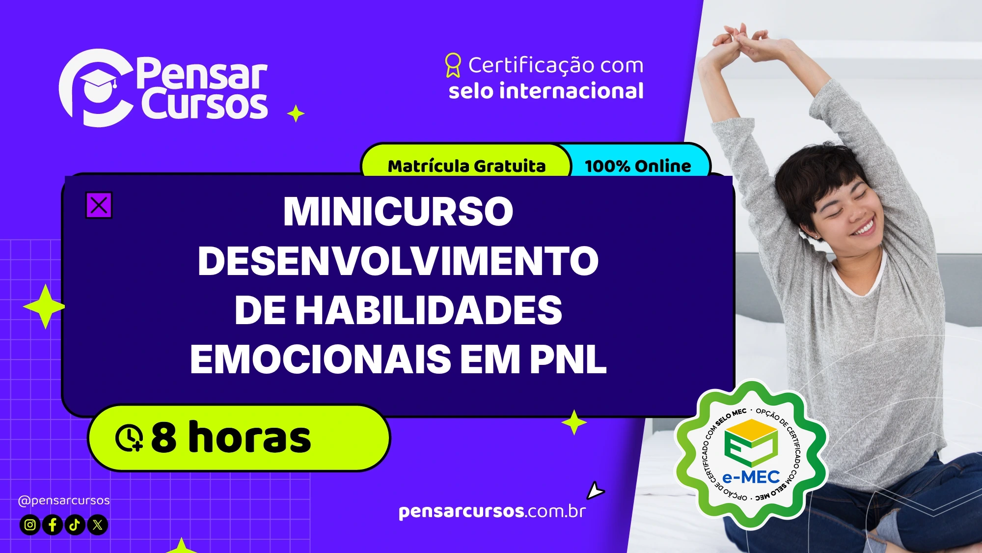 Minicurso Desenvolvimento de Habilidades Emocionais em PNL 
