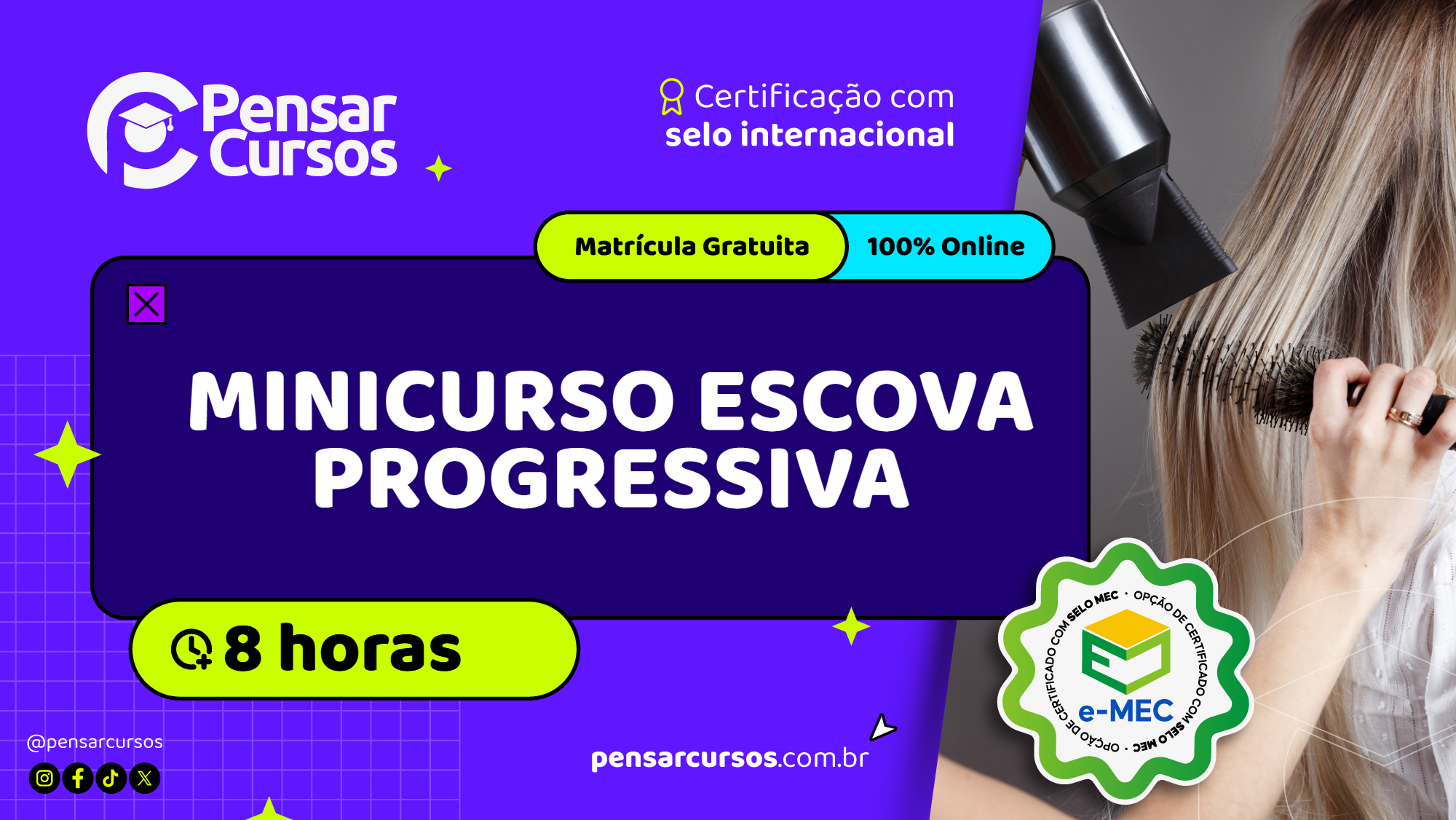 Minicurso Escova Progressiva