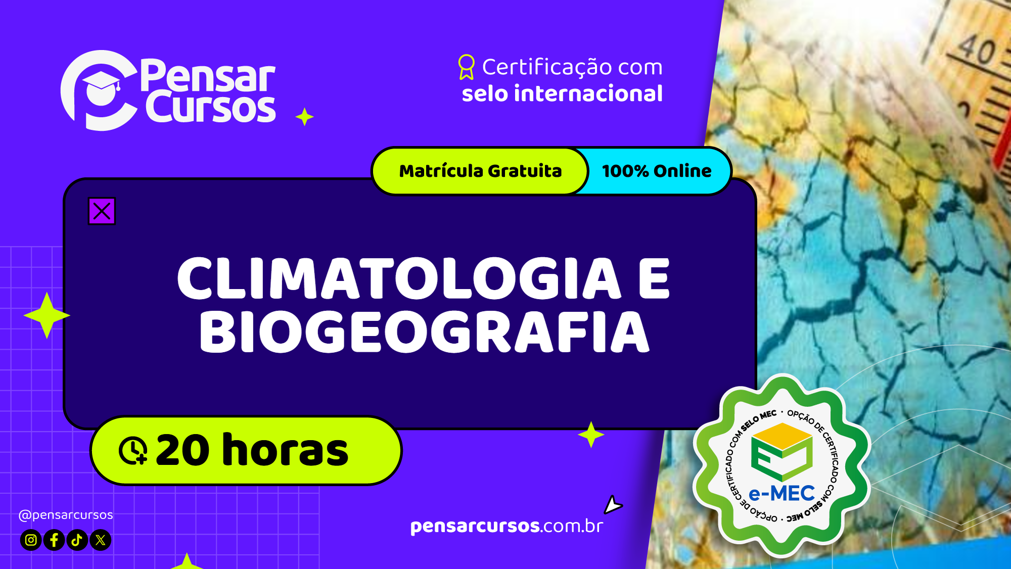 Climatologia e Biogeografia
