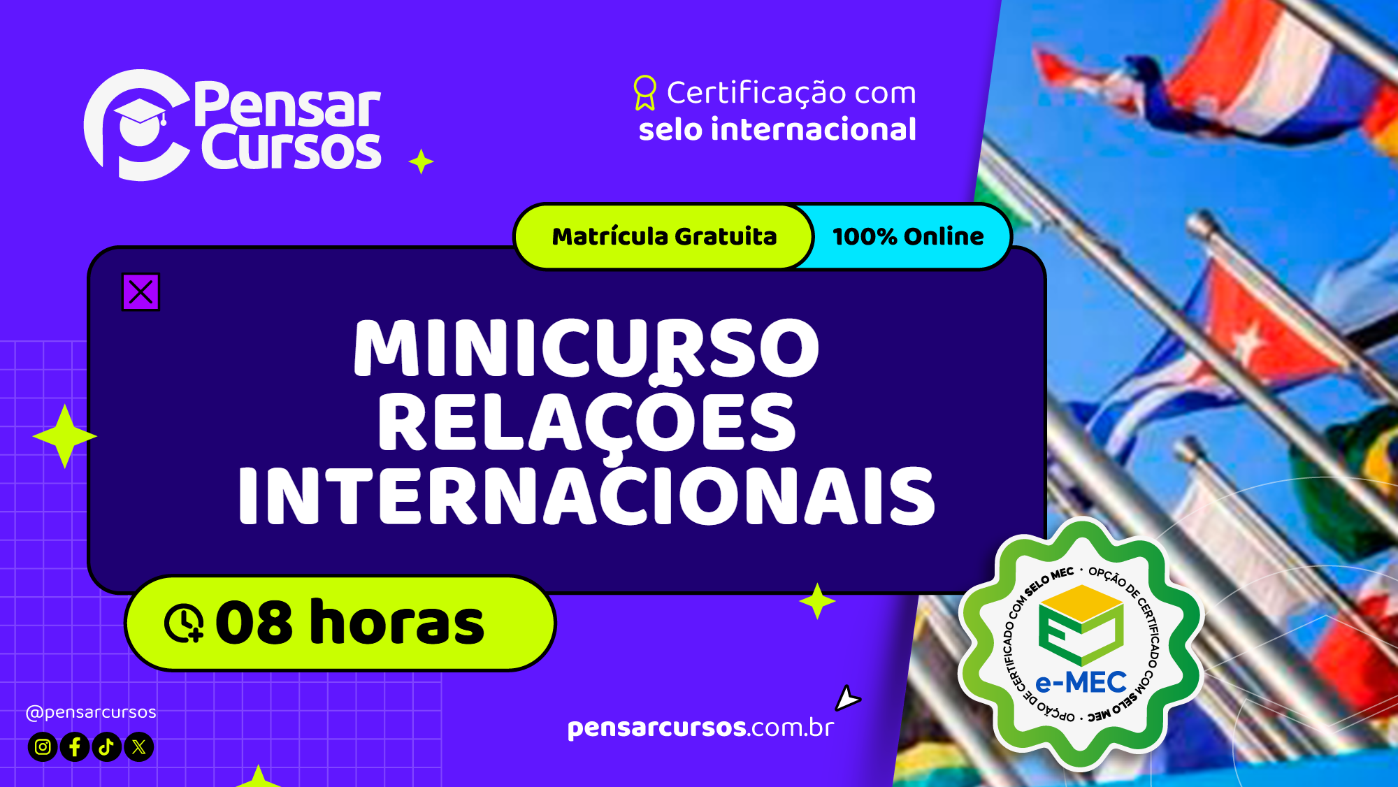 Minicurso Relações Internacionais